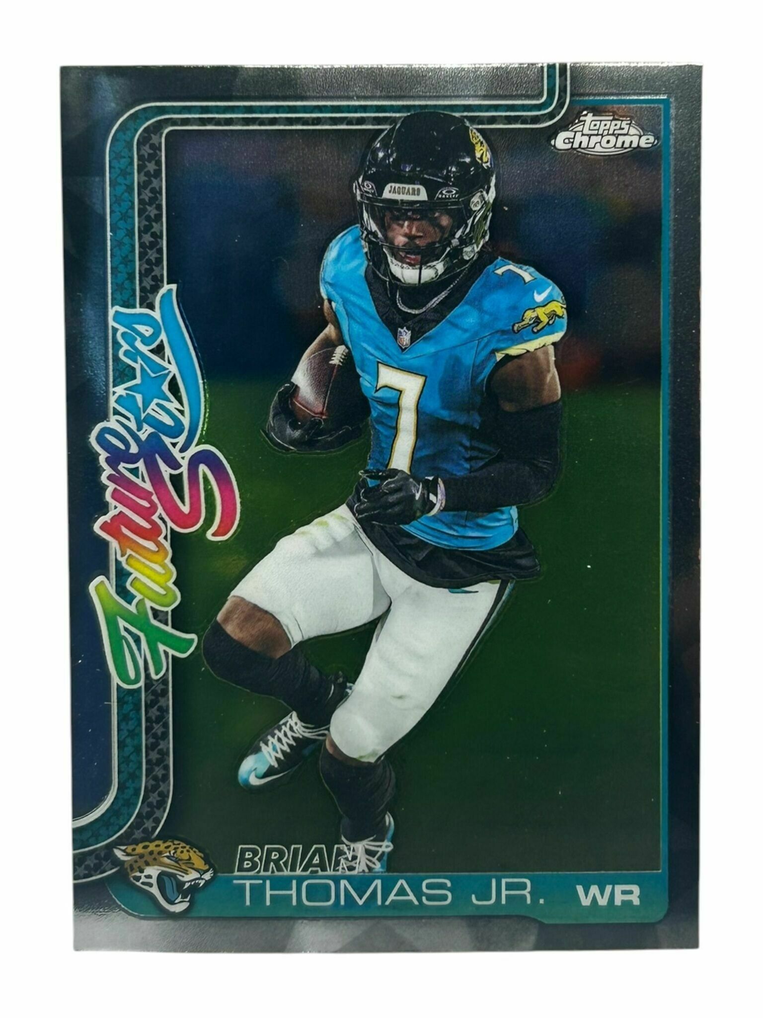 Brian Thomas Jr. 2025 Topps Chrome Football Future Stars Trading Card