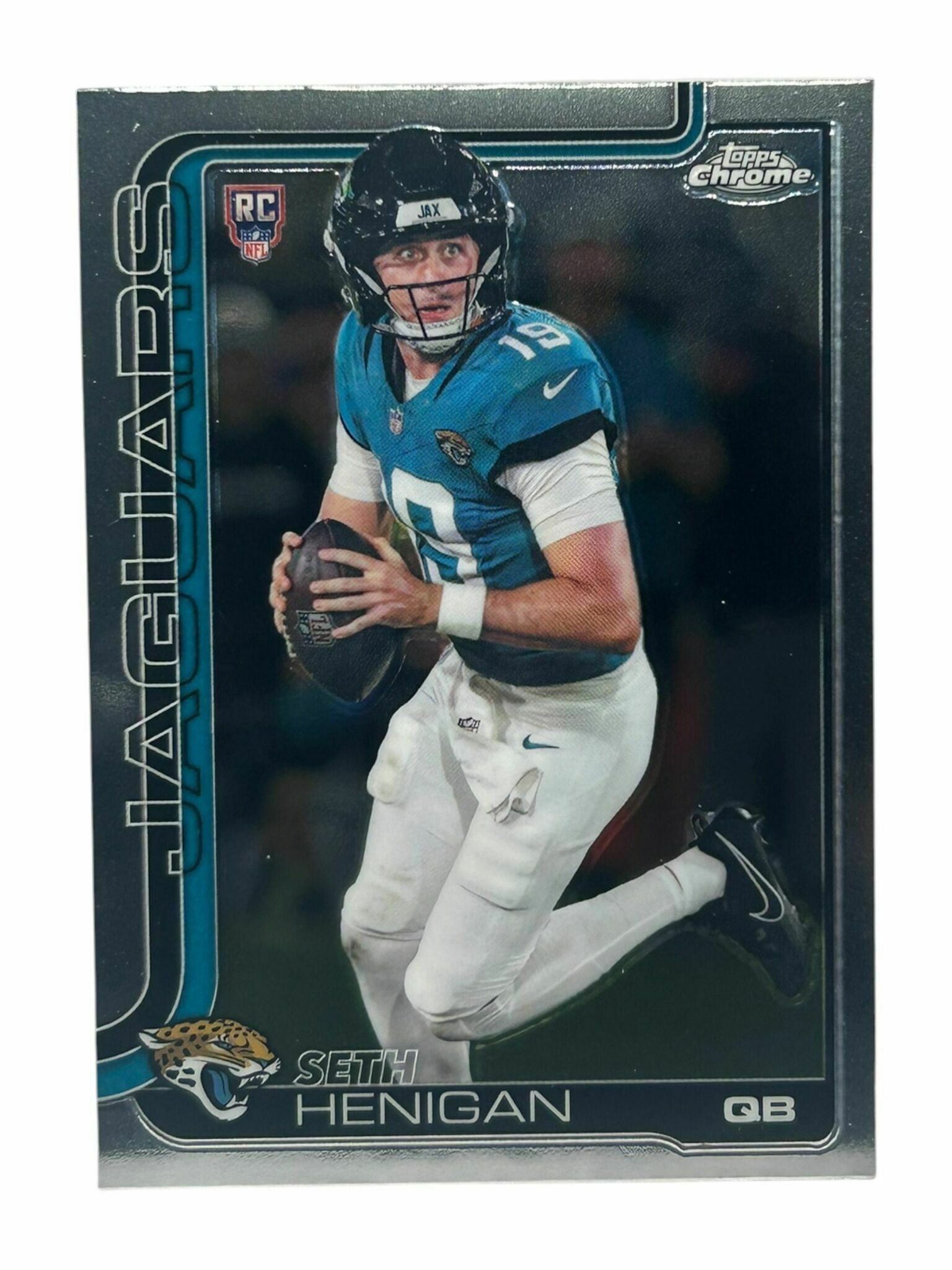 Seth Henigan 2025 Topps Chrome Football Rookie Trading Card