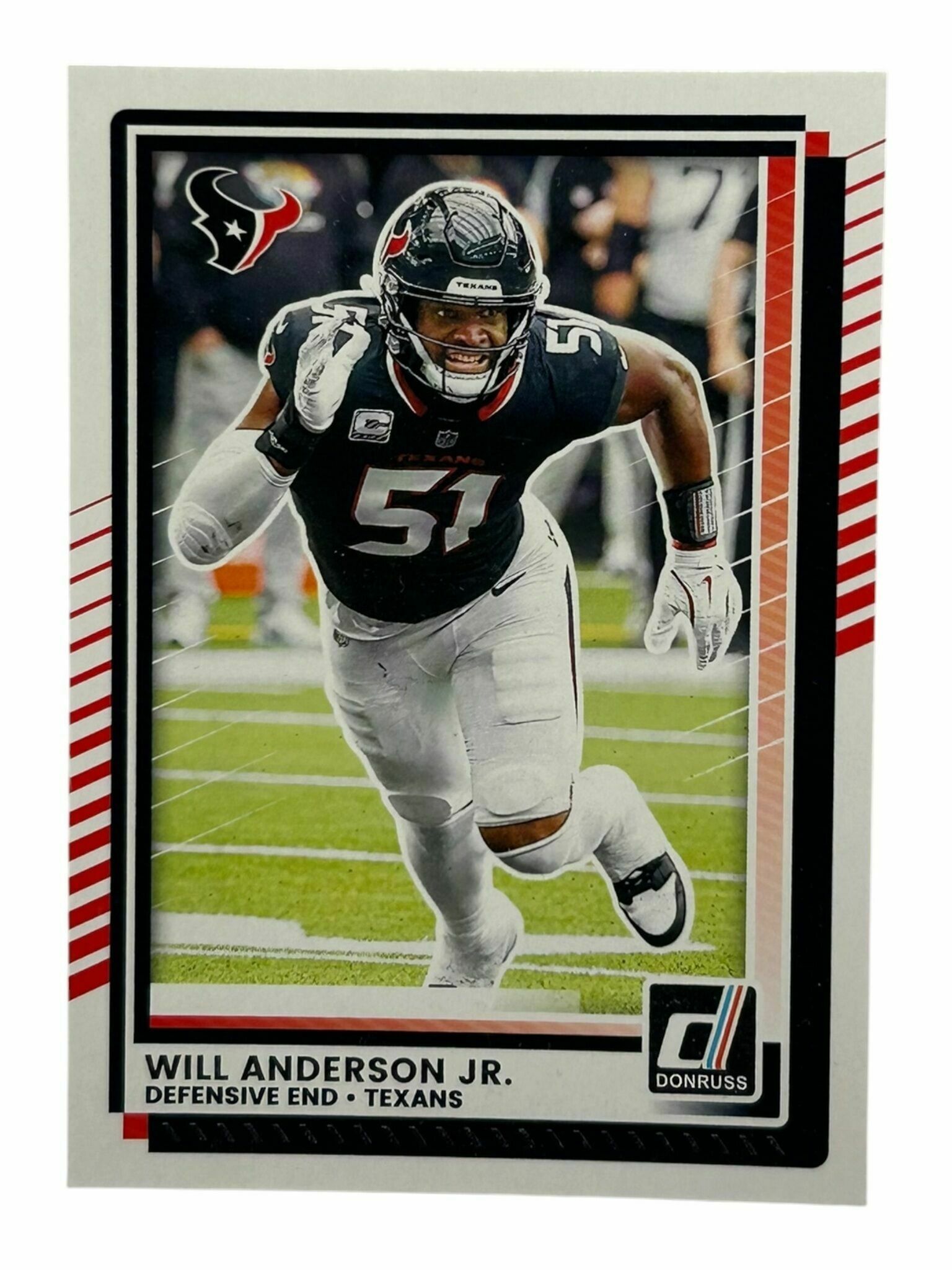 Will Anderson Jr. 2025 Panini Donruss Football Trading Card