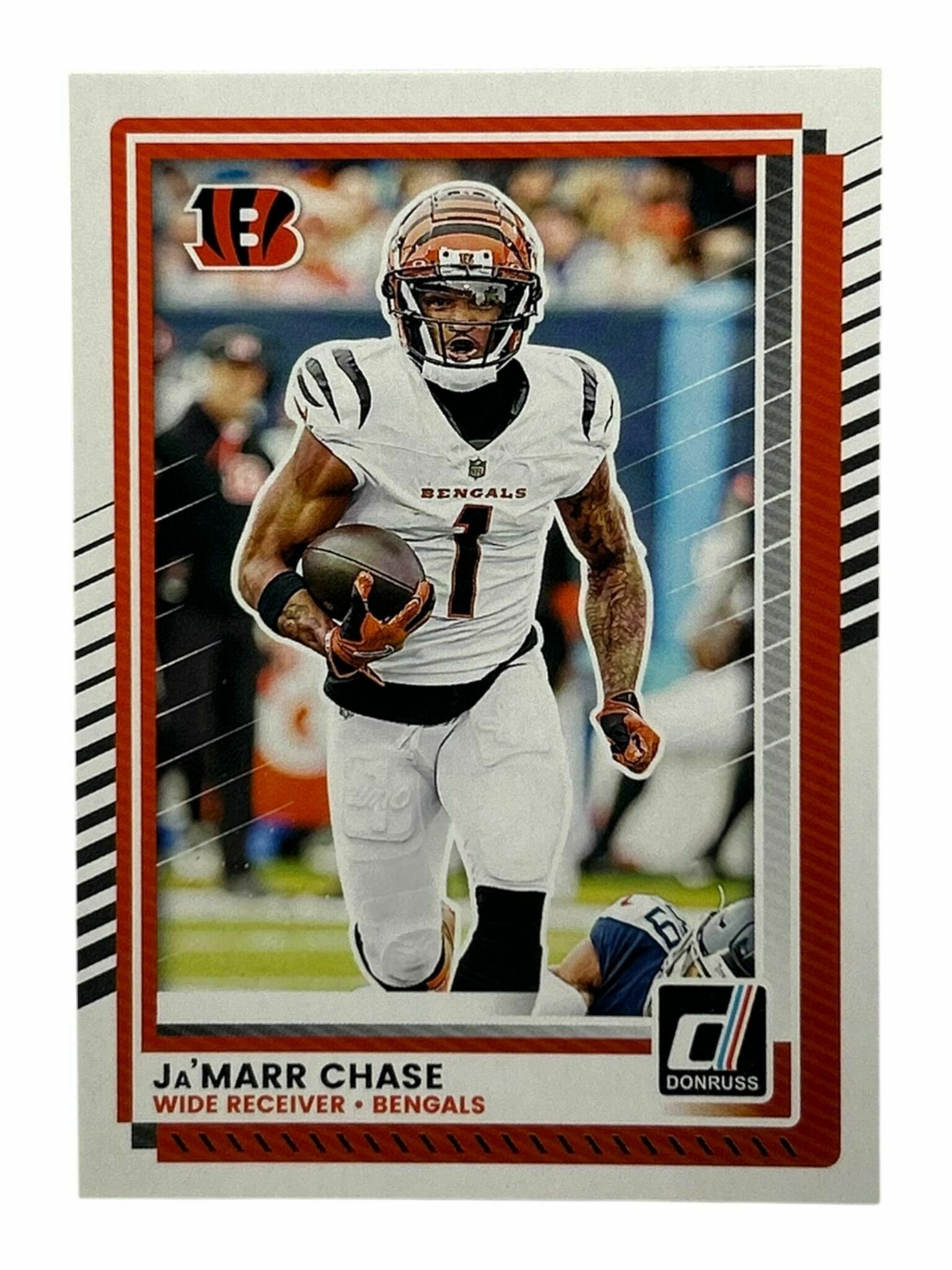 Ja'Marr Chase 2025 Panini Donruss Football Trading Card