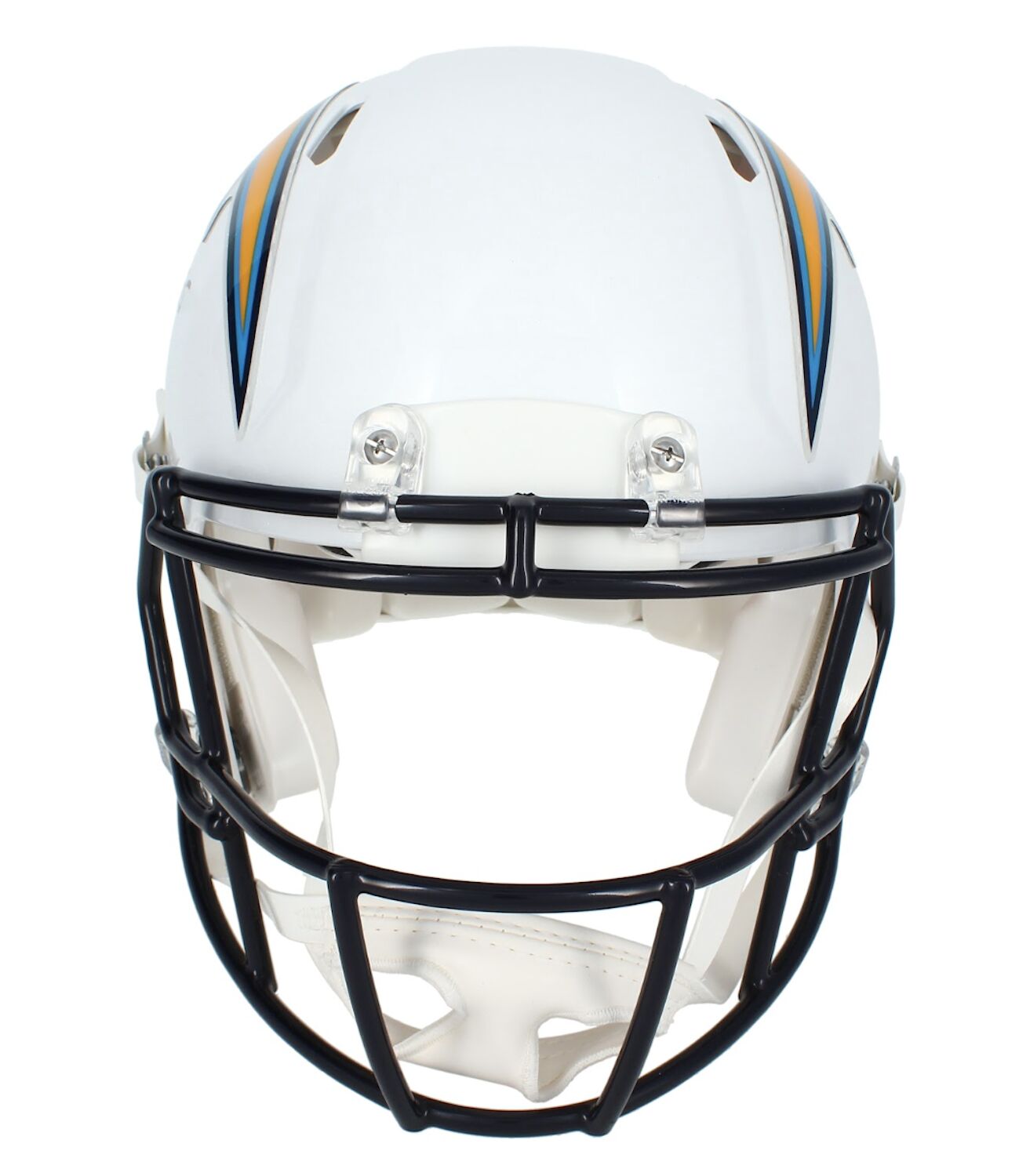 Antonio Gates Autographed Chargers 2007-18 Throwback Speed Authentic Helmet Beckett