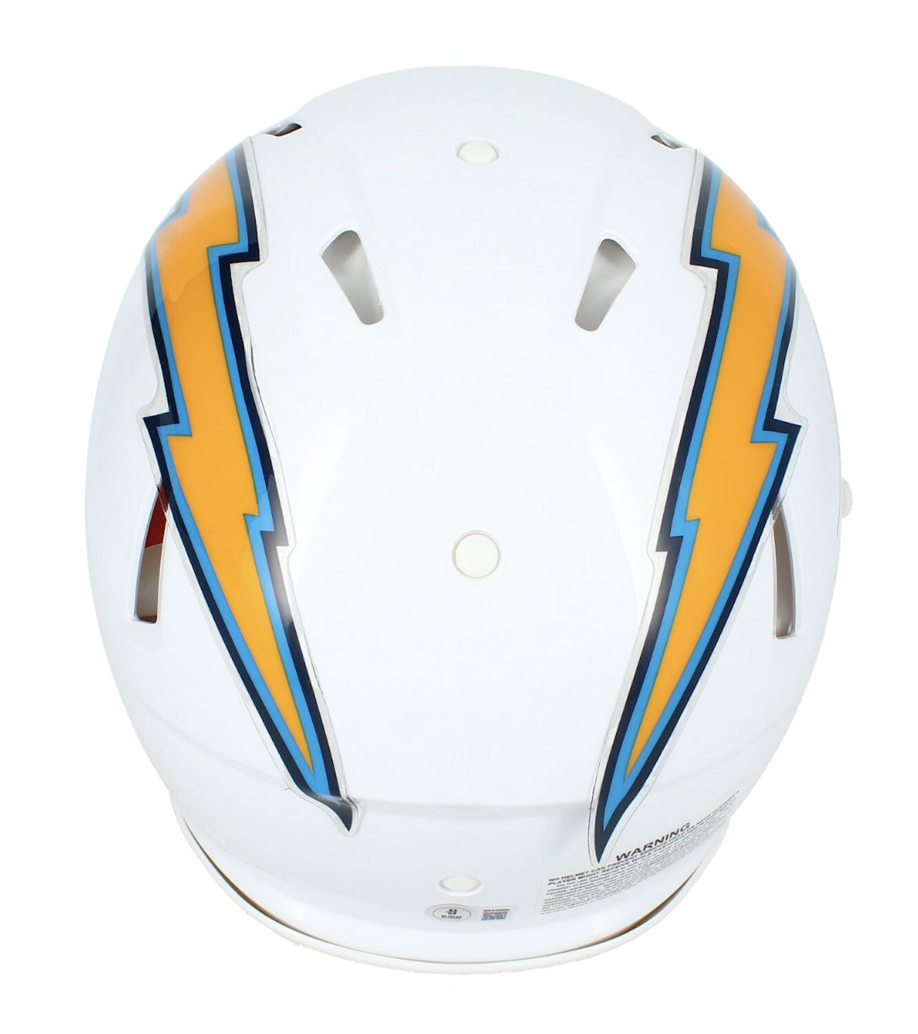 Antonio Gates Autographed Chargers 2007-18 Throwback Speed Authentic Helmet Beckett