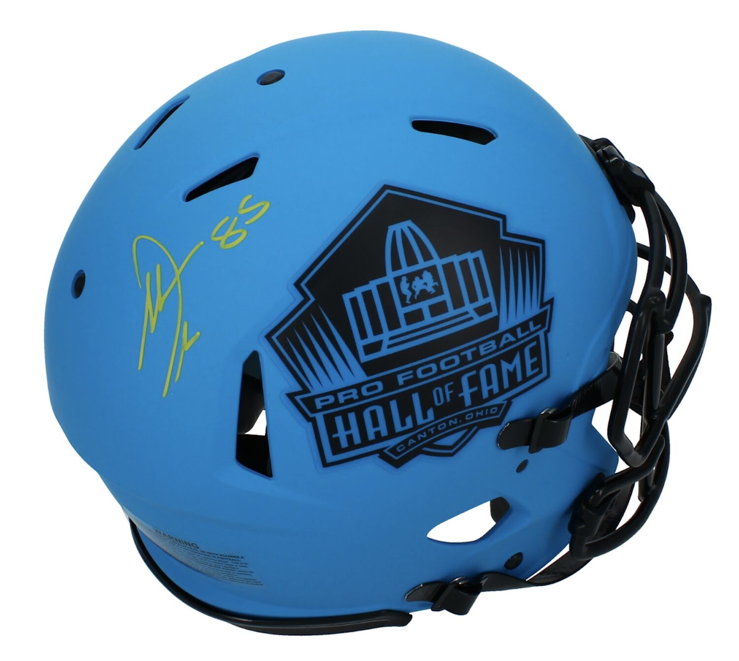 Antonio Gates Autographed Hall of Fame Logo RAVE Speed Authentic Helmet Beckett