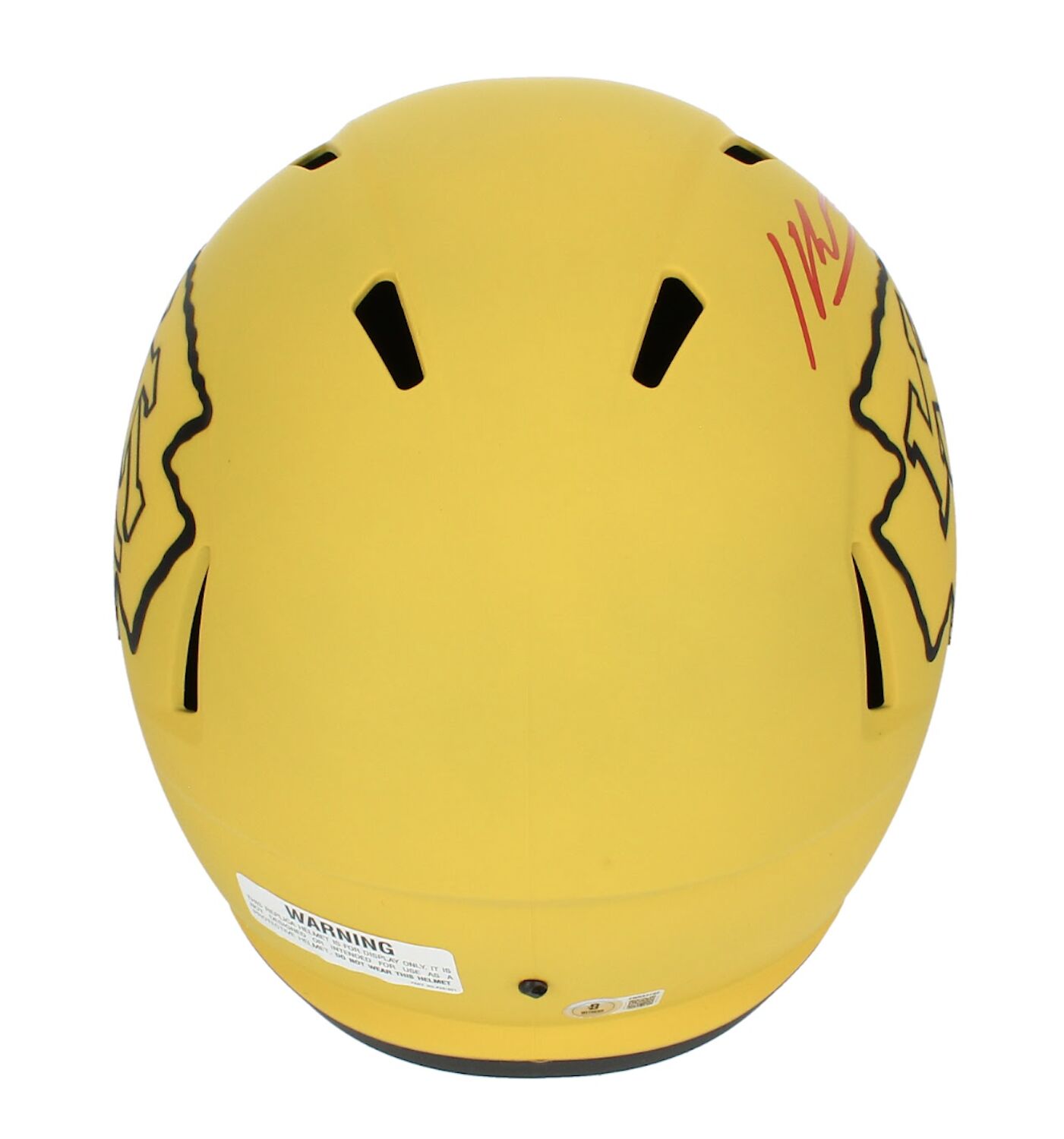Kenneth Walker III Autographed Kansas City Chiefs 'RAVE' Full Size Speed Helmet Beckett