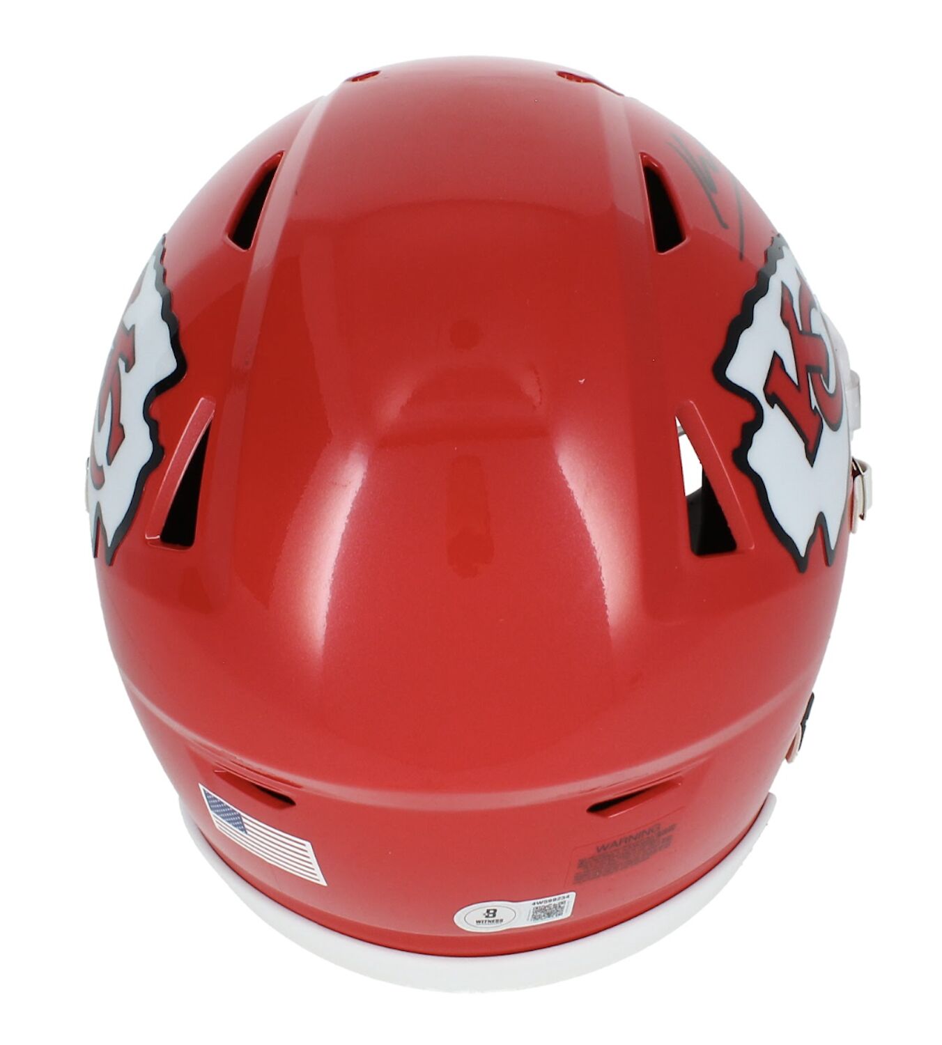 Kenneth Walker III Autographed Kansas City Chiefs Mid-Size SpeedFlex Midi Helmet Beckett