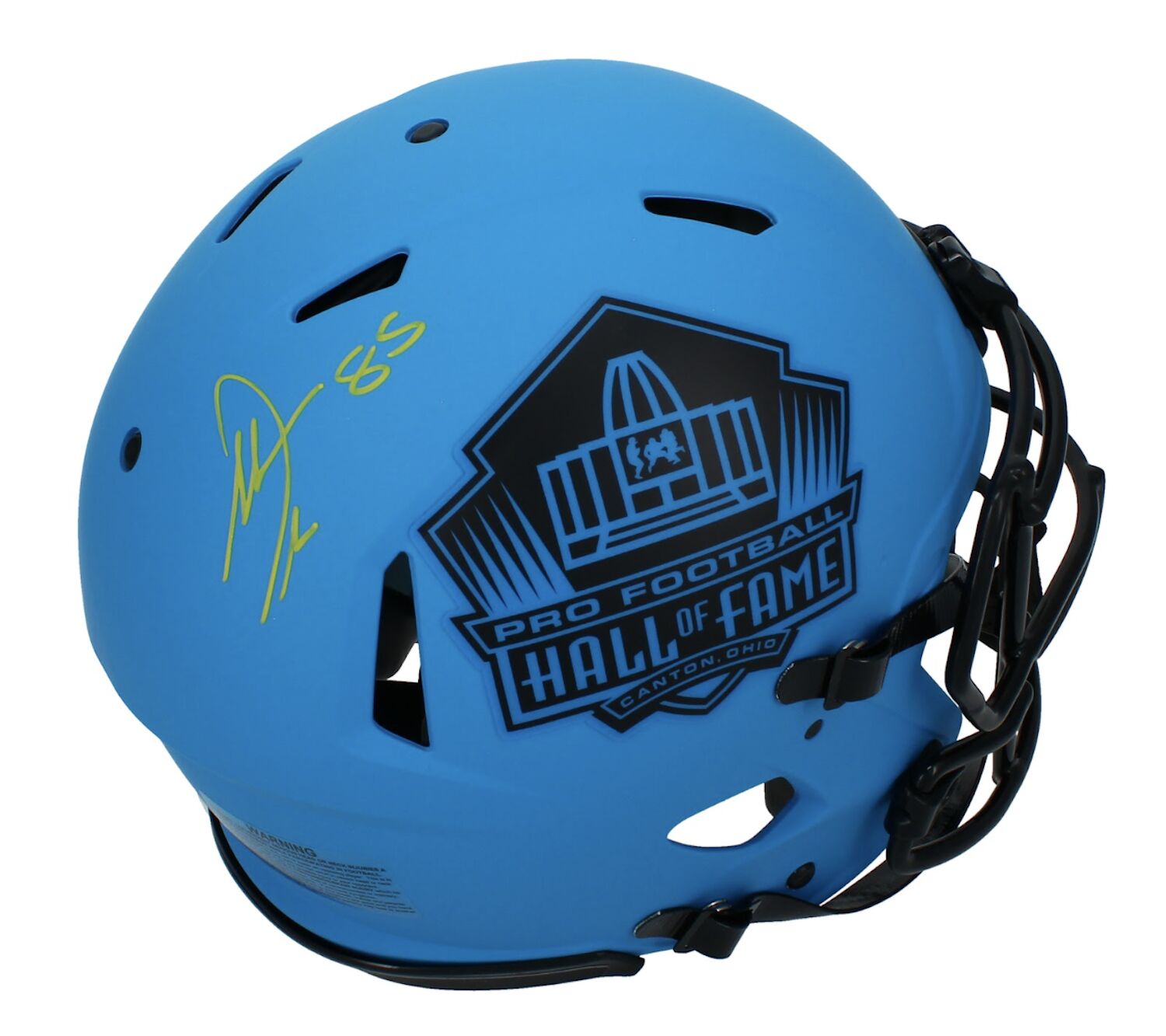 Antonio Gates Autographed Hall of Fame Logo RAVE Full Size Speed Helmet Beckett