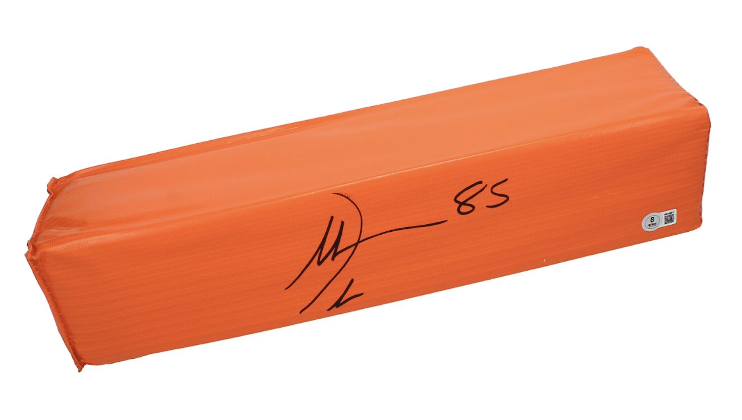 Antonio Gates of the Los Angeles Chargers Autographed End-Zone Pylon Beckett