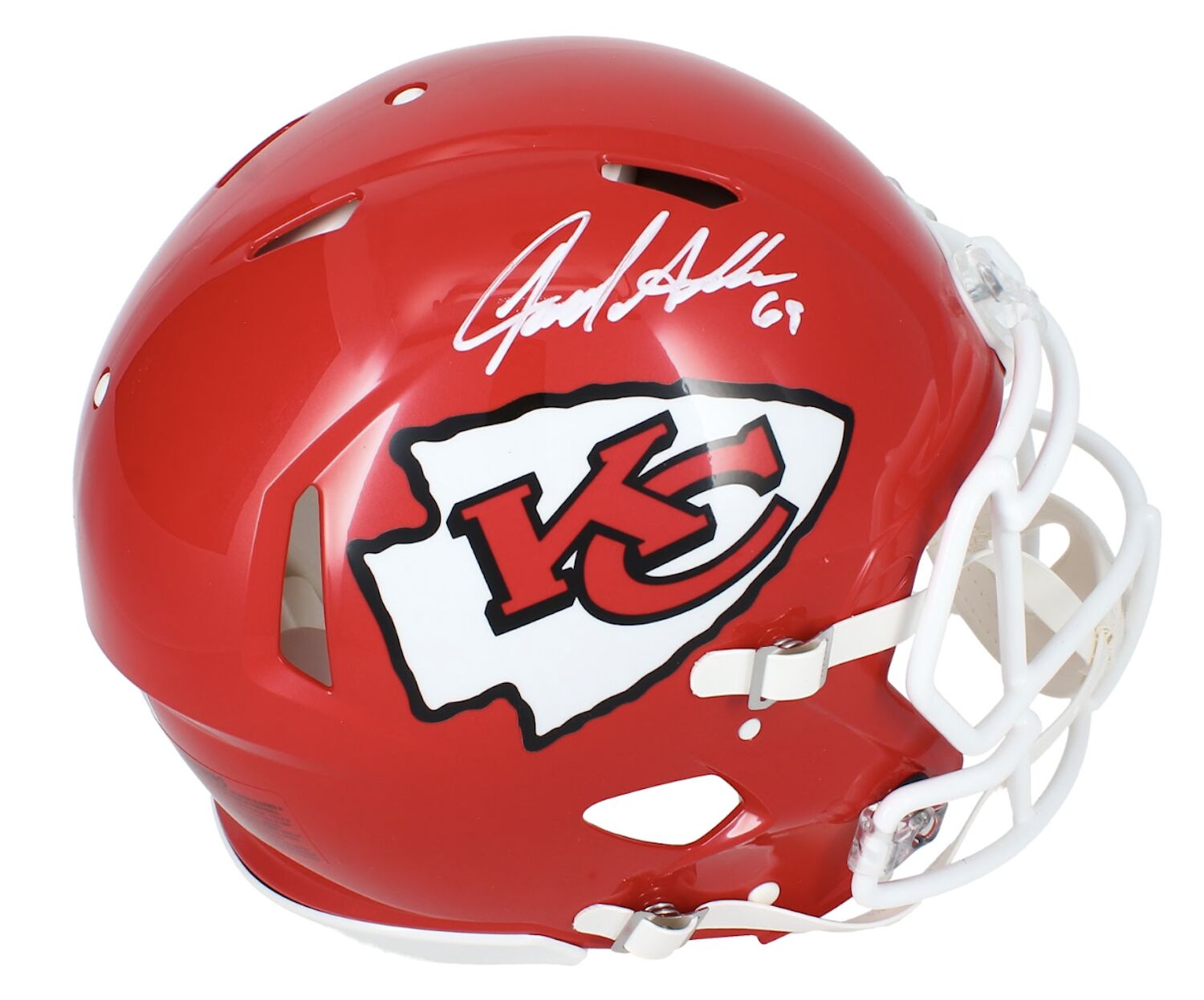 Jared Allen Autographed Kansas City Chiefs Authentic Speed Helmet Beckett