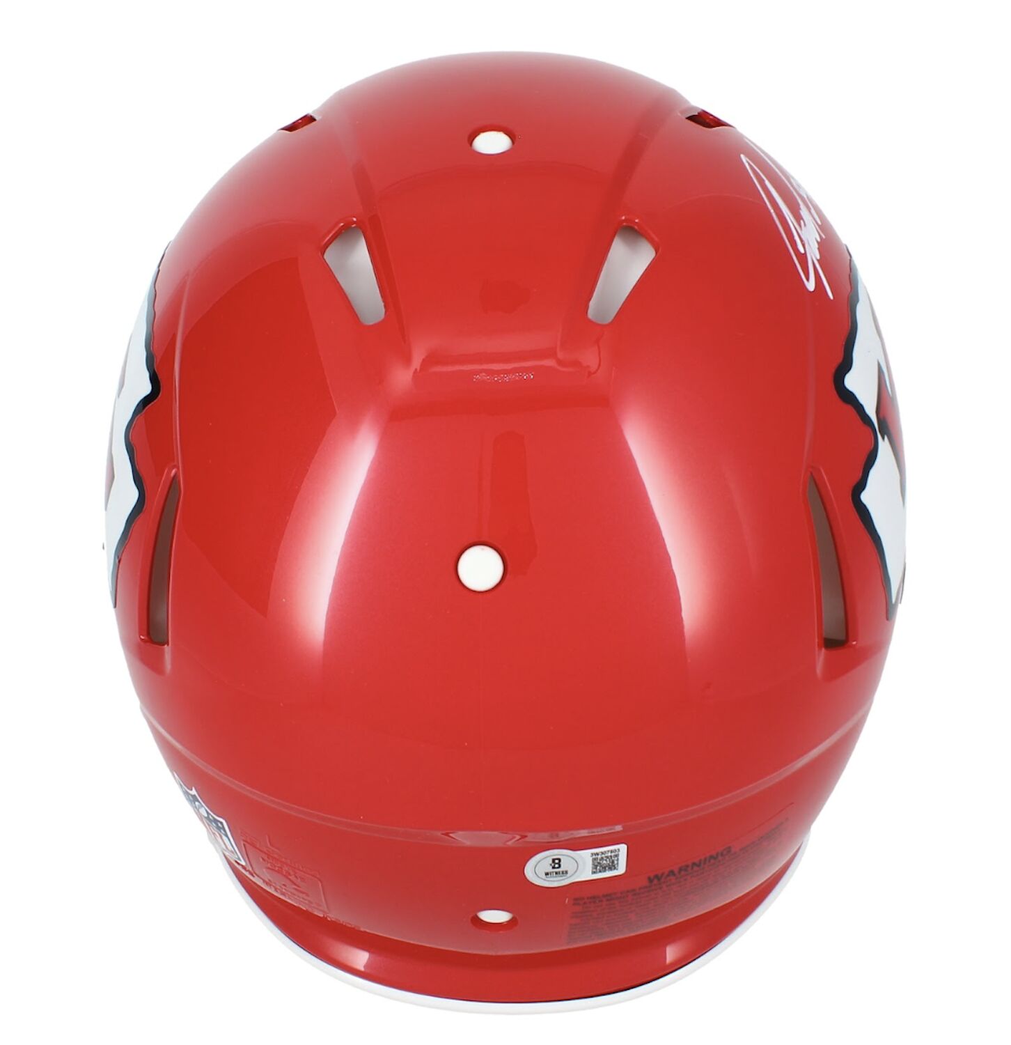Jared Allen Autographed Kansas City Chiefs Authentic Speed Helmet Beckett