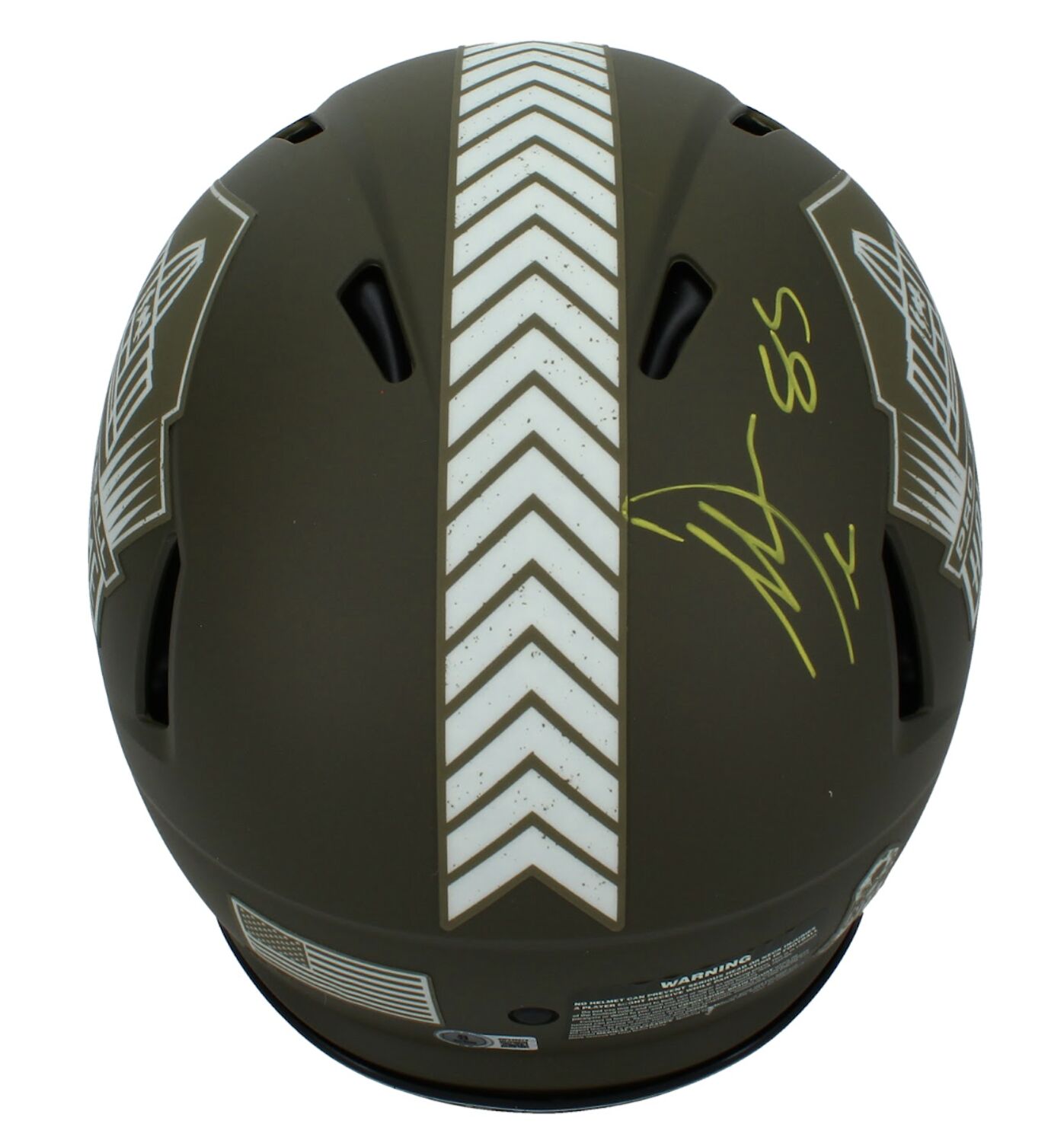 Antonio Gates Autographed Los Angeles Chargers Hall of Fame Logo '2022 STS' Speed Authentic Helmet Beckett