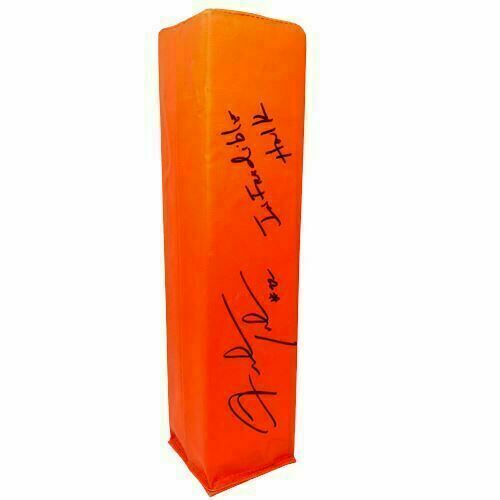 Fred Jackson Signed Replica End Zone Pylon with Infredible Hulk