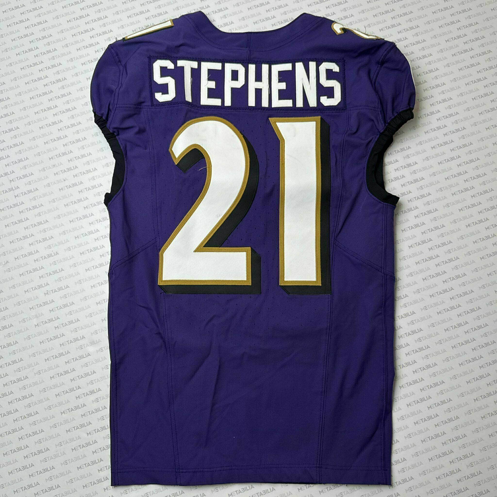 #21 Brandon Stephens Team-Issued Purple Jersey