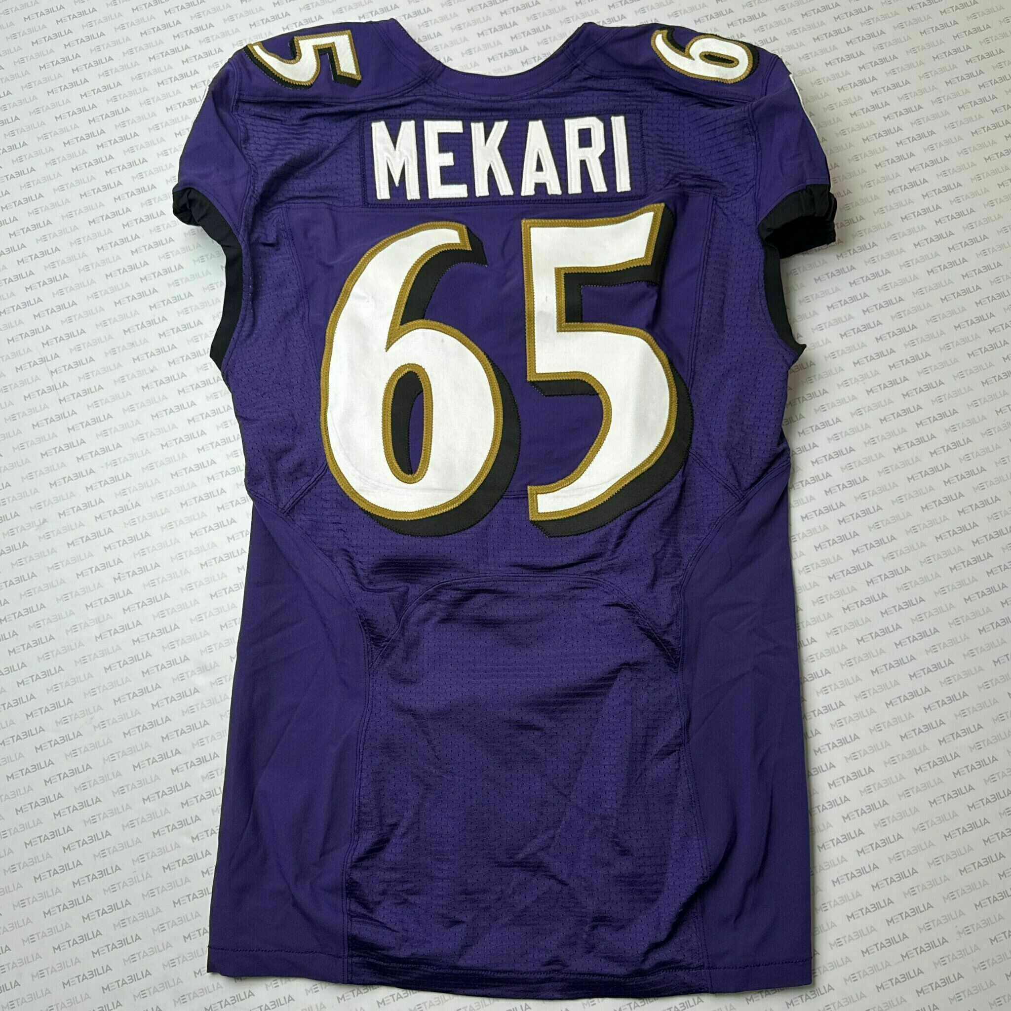 #65 Patrick Mekari Team-Issued Purple Jersey