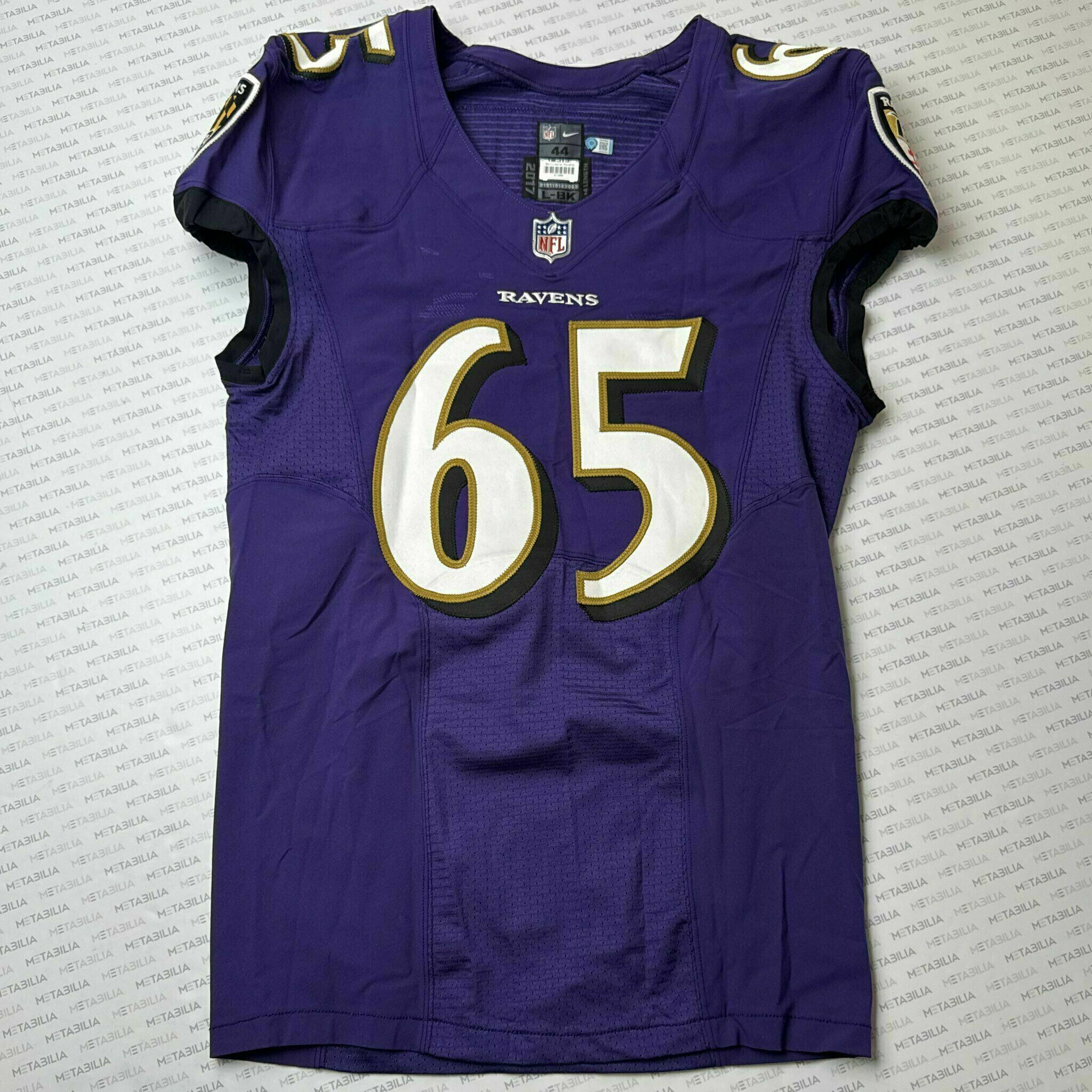 #65 Patrick Mekari Team-Issued Purple Jersey