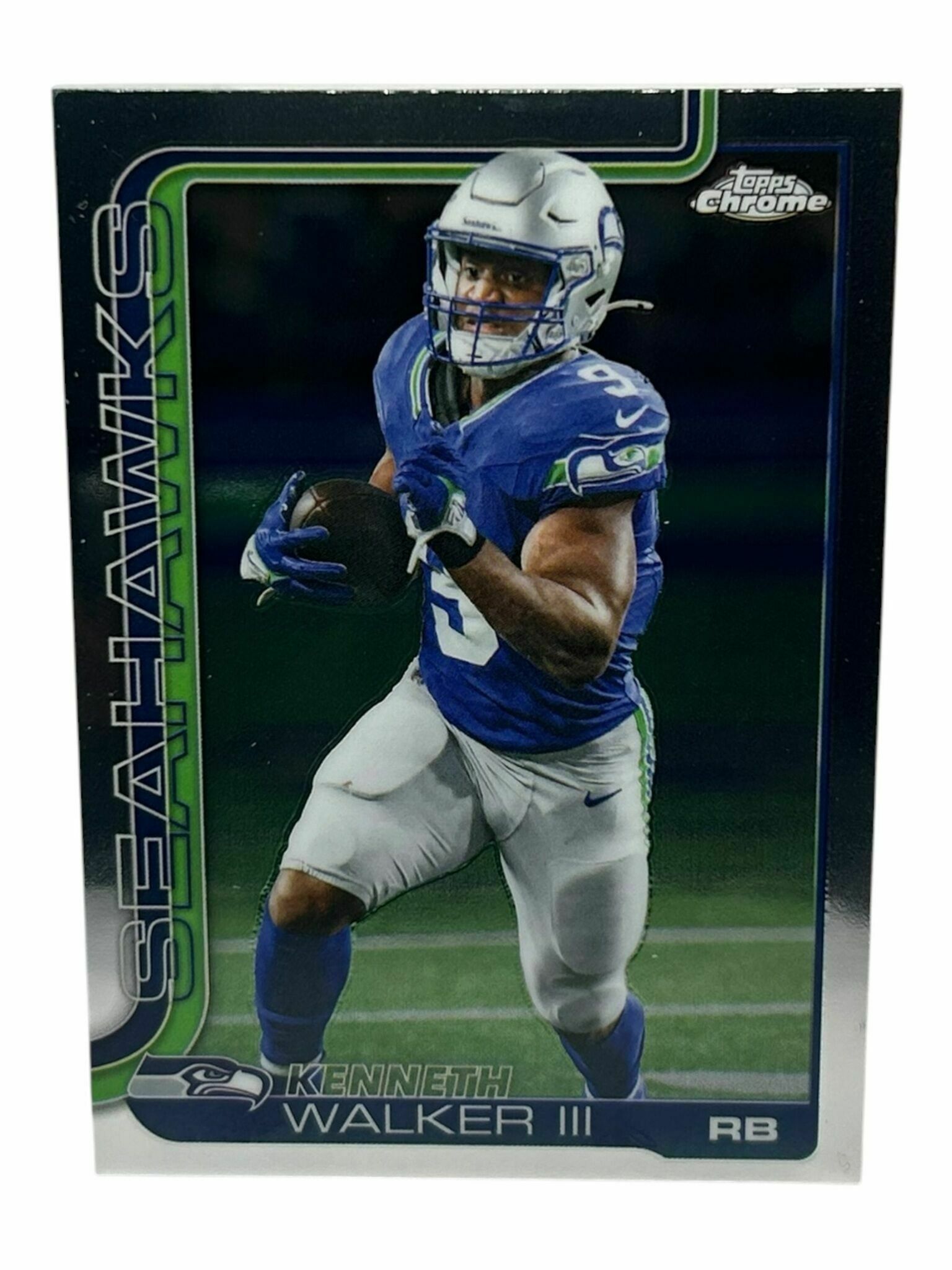 Kenneth Walker III 2025 Topps Chrome Football Trading Card