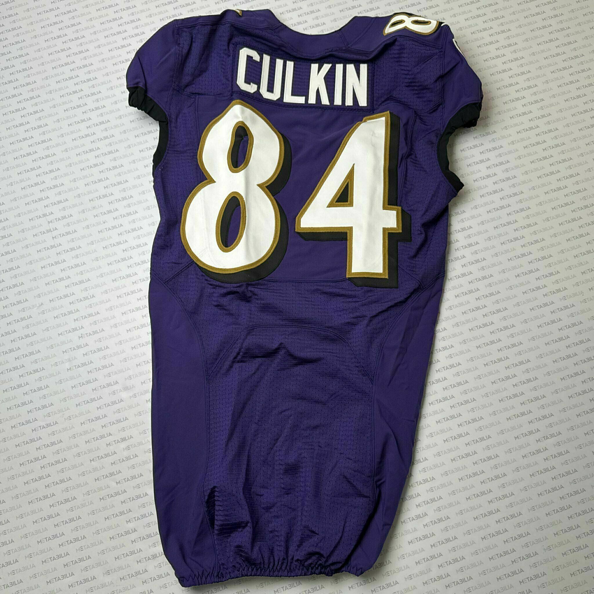#84 Sean Culkin Team-Issued Purple Jersey