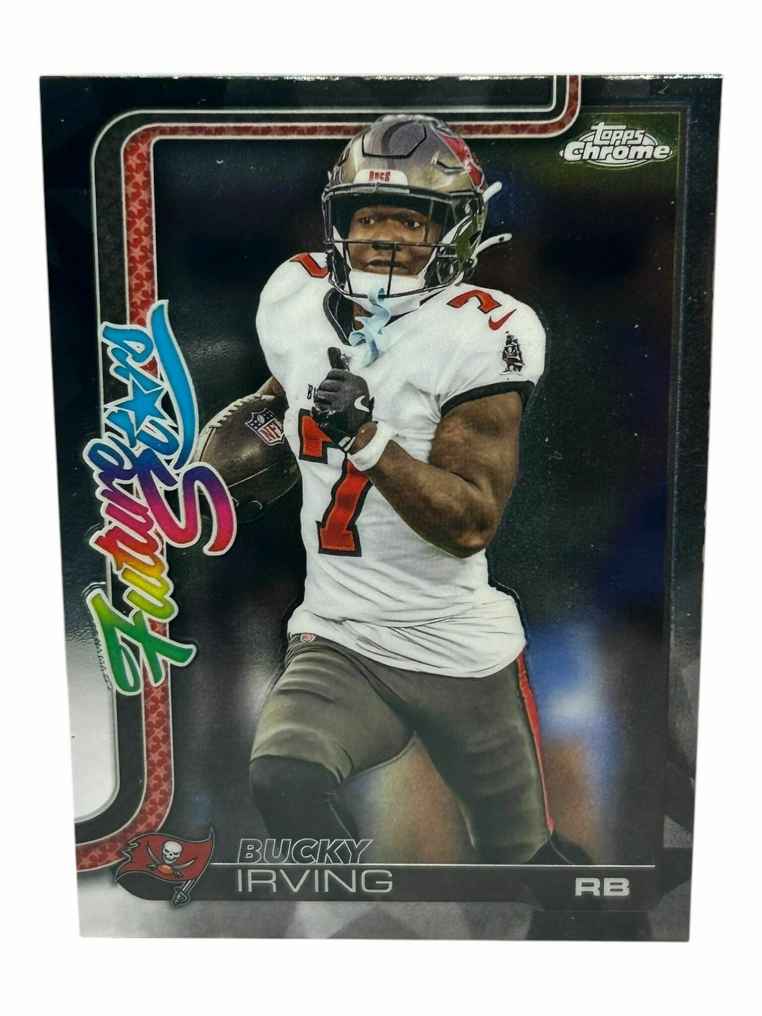 Bucky Irving 2025 Topps Chrome Football Future Stars Trading Card