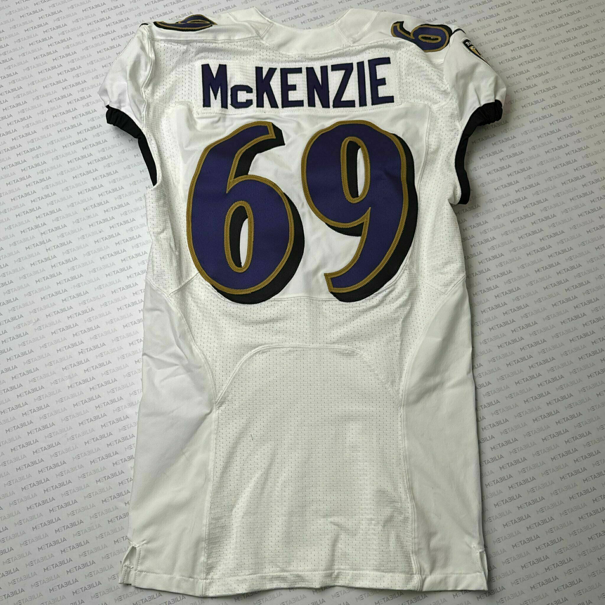 #69 Kahlil McKenzie Team-Issued White Jersey