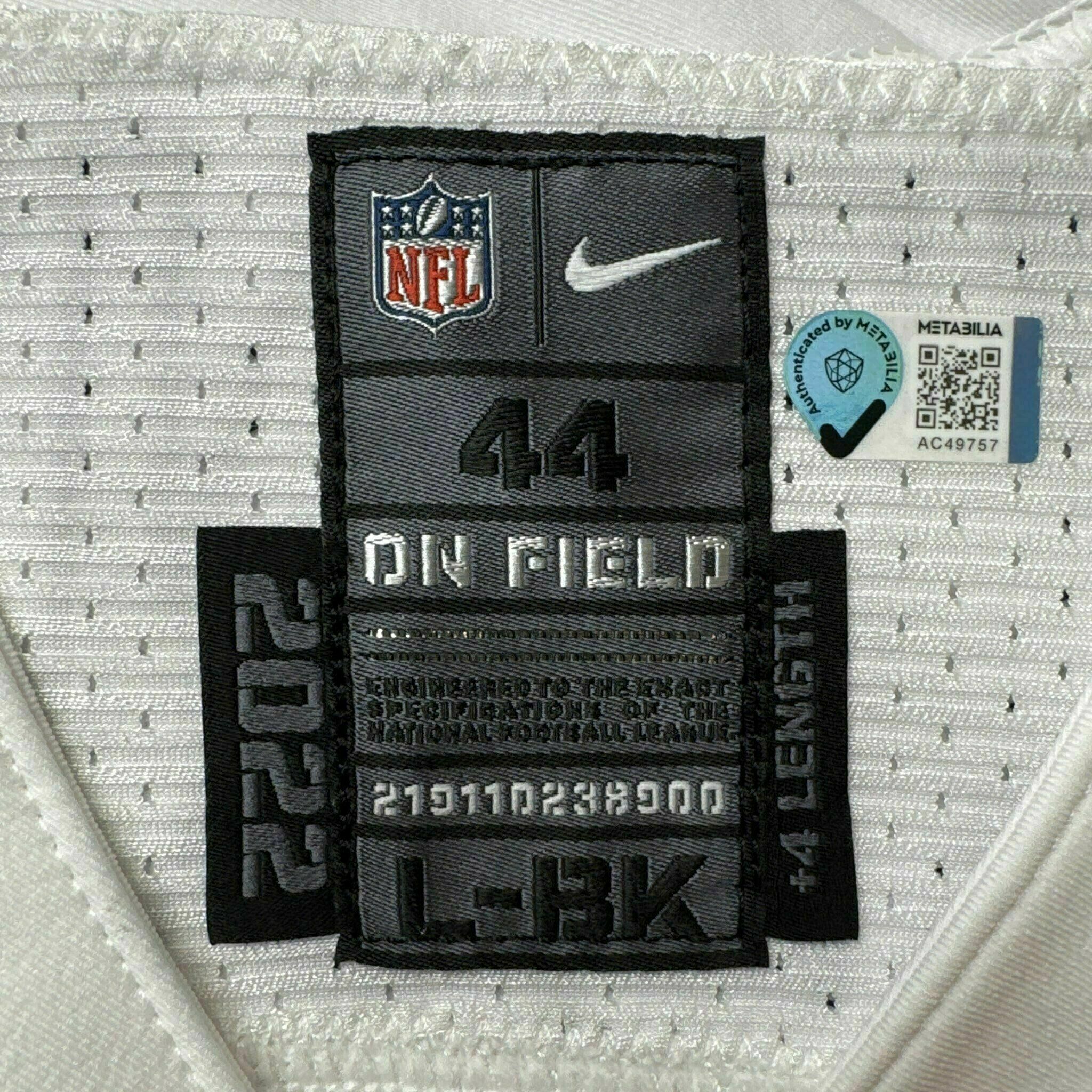 #69 Kahlil McKenzie Team-Issued White Jersey