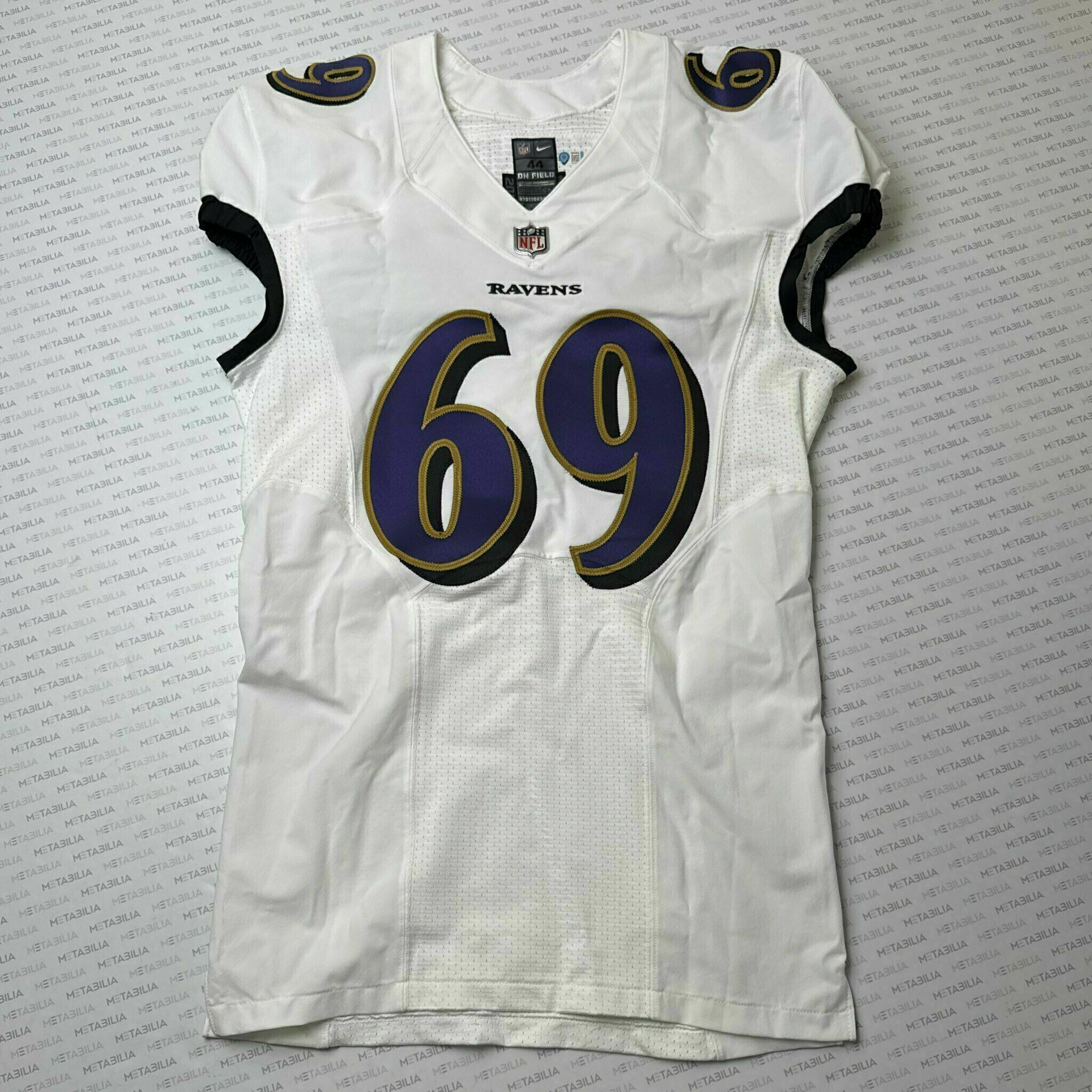 #69 Kahlil McKenzie Team-Issued White Jersey
