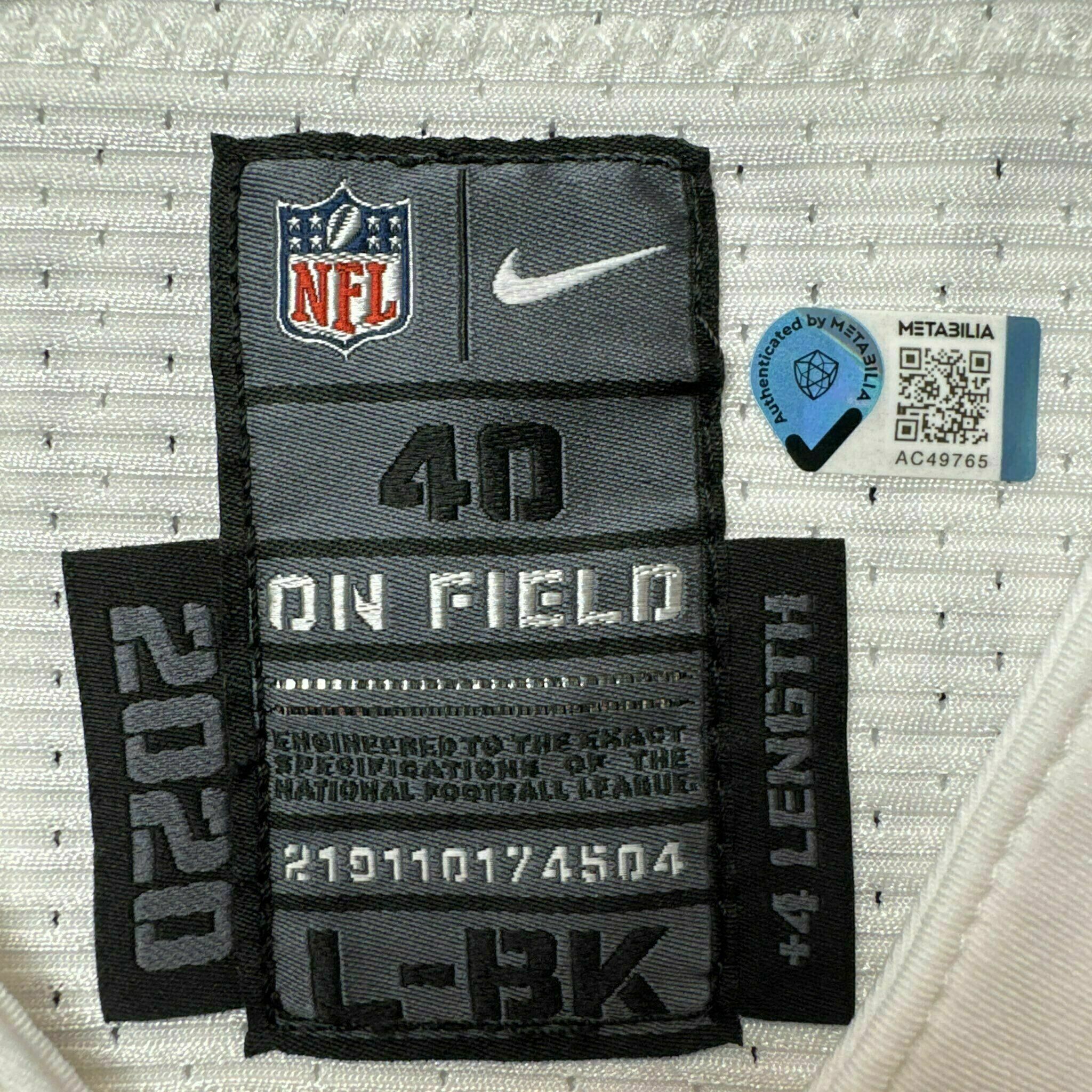 #94 Smith Team-Issued White Jersey
