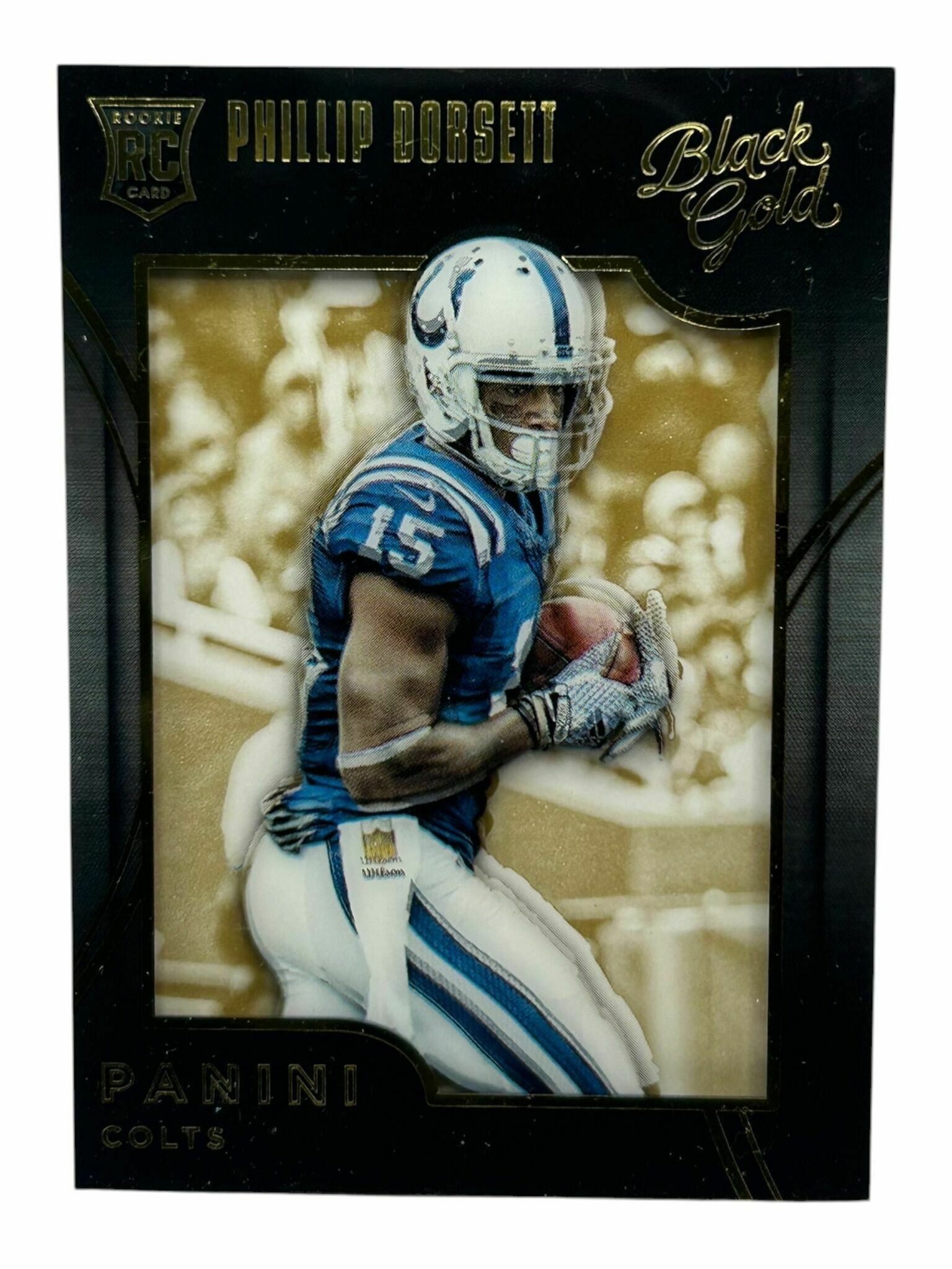 Phillip Dorsett 2019 Panini Black Gold Football Shadow Box Rookie Trading Card