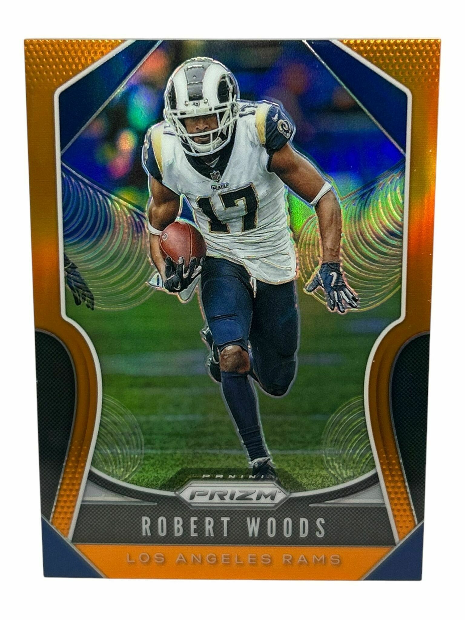Robert Woods 2019 Panini Prizm Football Orange Prizm /249 Trading Card