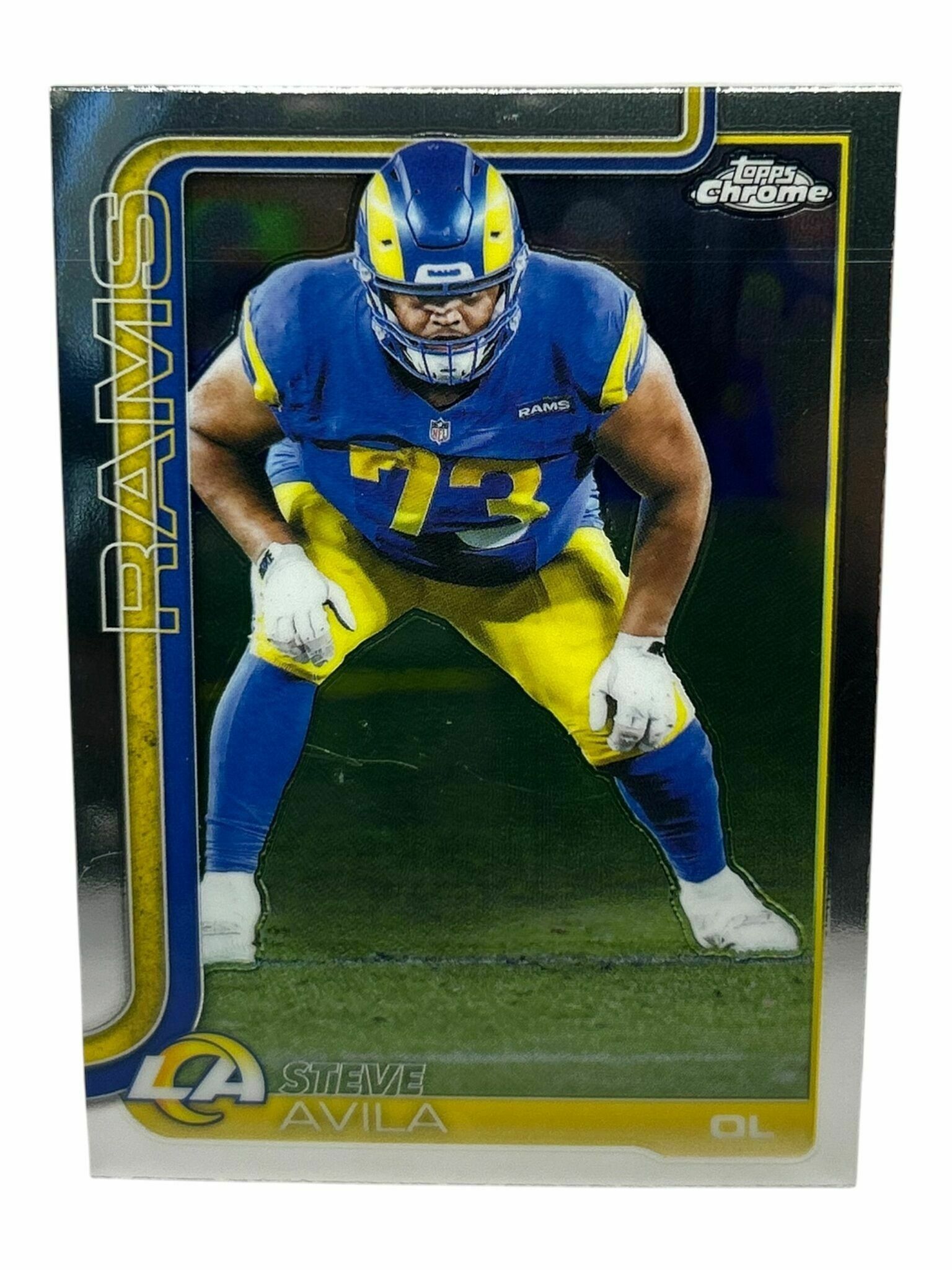 Steve Avila 2025 Topps Chrome Football Trading Card