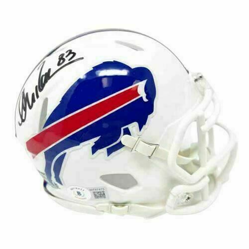 Andre Reed Signed Buffalo Bills 2021 Speed Mini Helmet