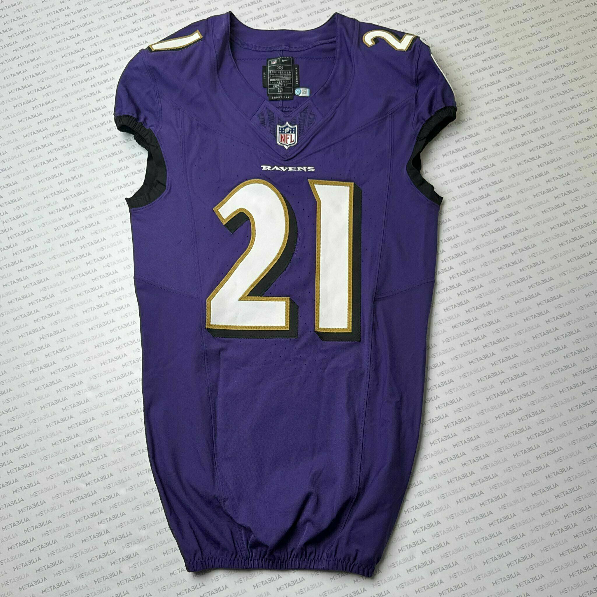 #21 Sanoussi Kane Team-Issued Purple Jersey
