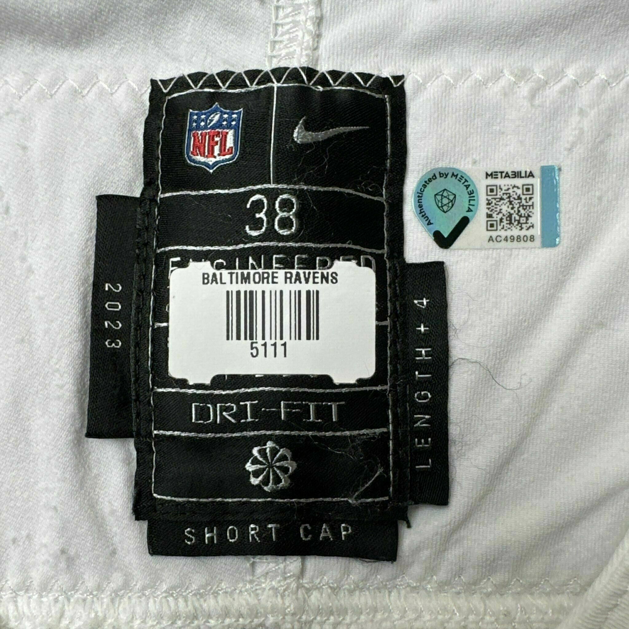 #21 Brandon Stephens Team-Issued White Jersey