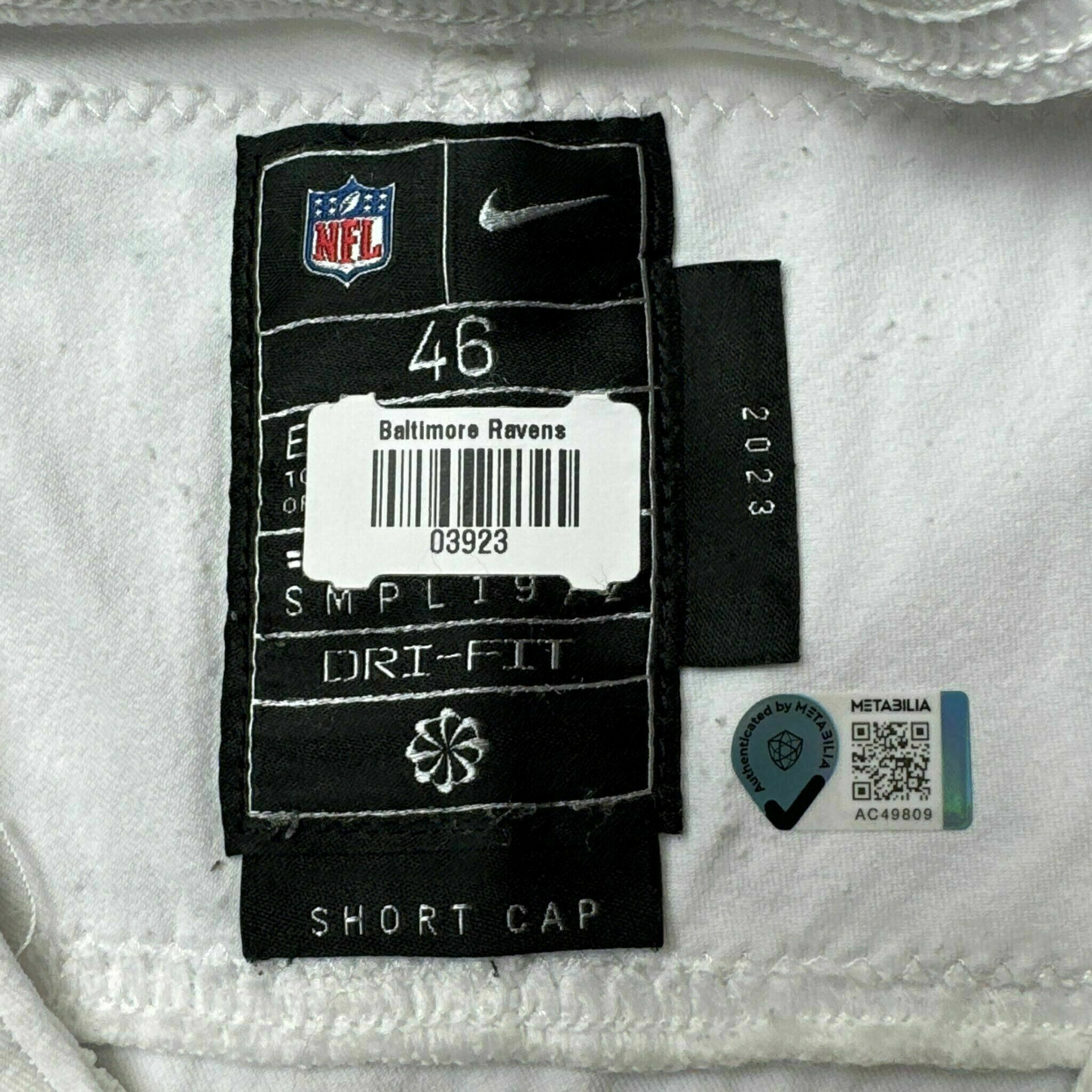#74 Josh Jones Team-Issued White Jersey