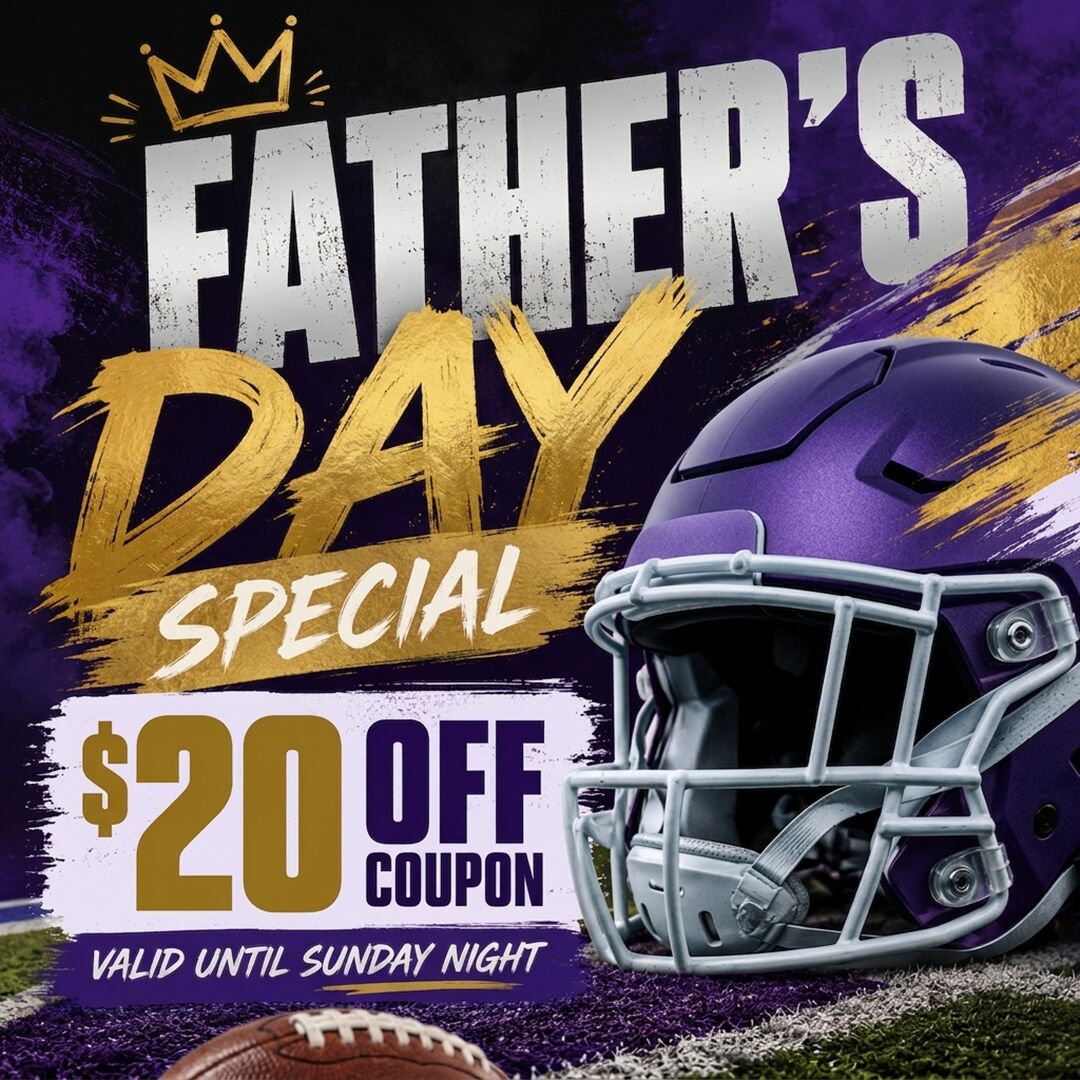 Father's Day Coupon - $20 OFF NEXT PURCHASE