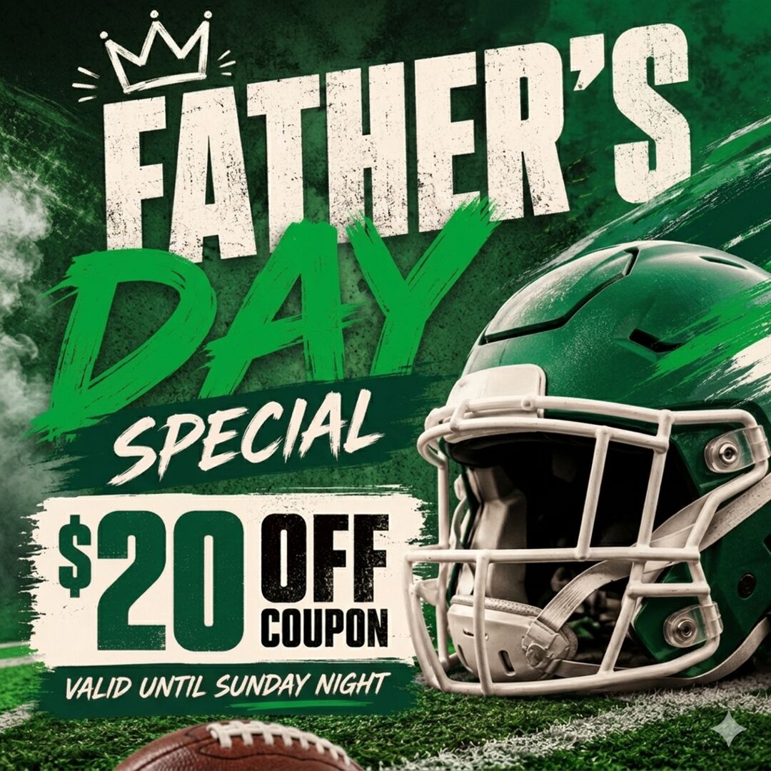Father's Day Coupon - $20 OFF NEXT PURCHASE