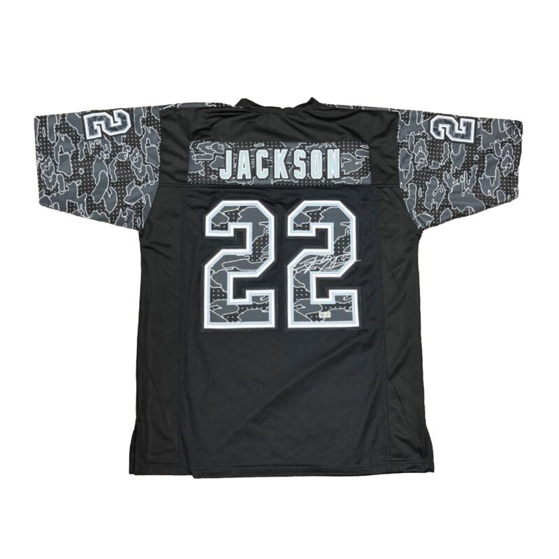 Fred Jackson Signed Pro Style Black Camo Jersey