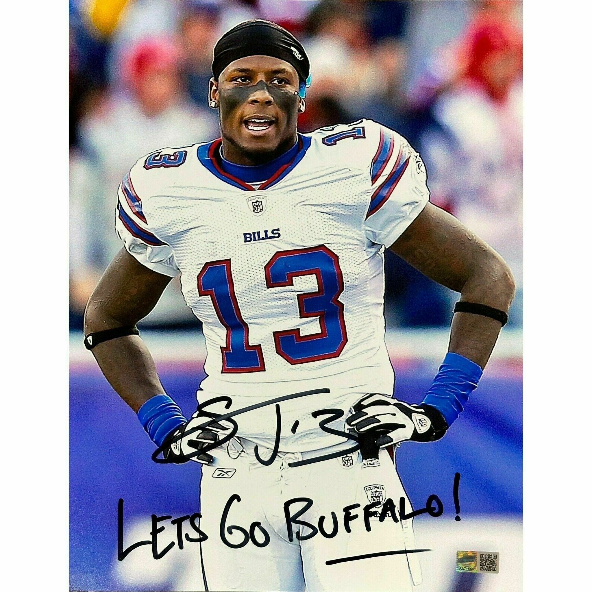 Stevie Johnson Signed Hands on Hips 11x14 Photo