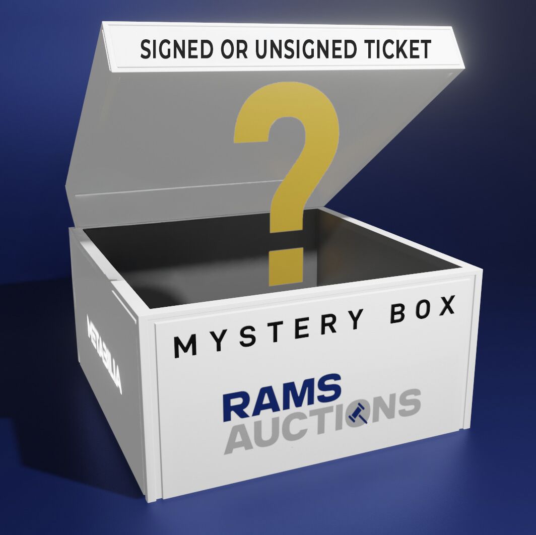 INSTANT MYSTERY - Signed and Unsigned Commemorative Ticket Series