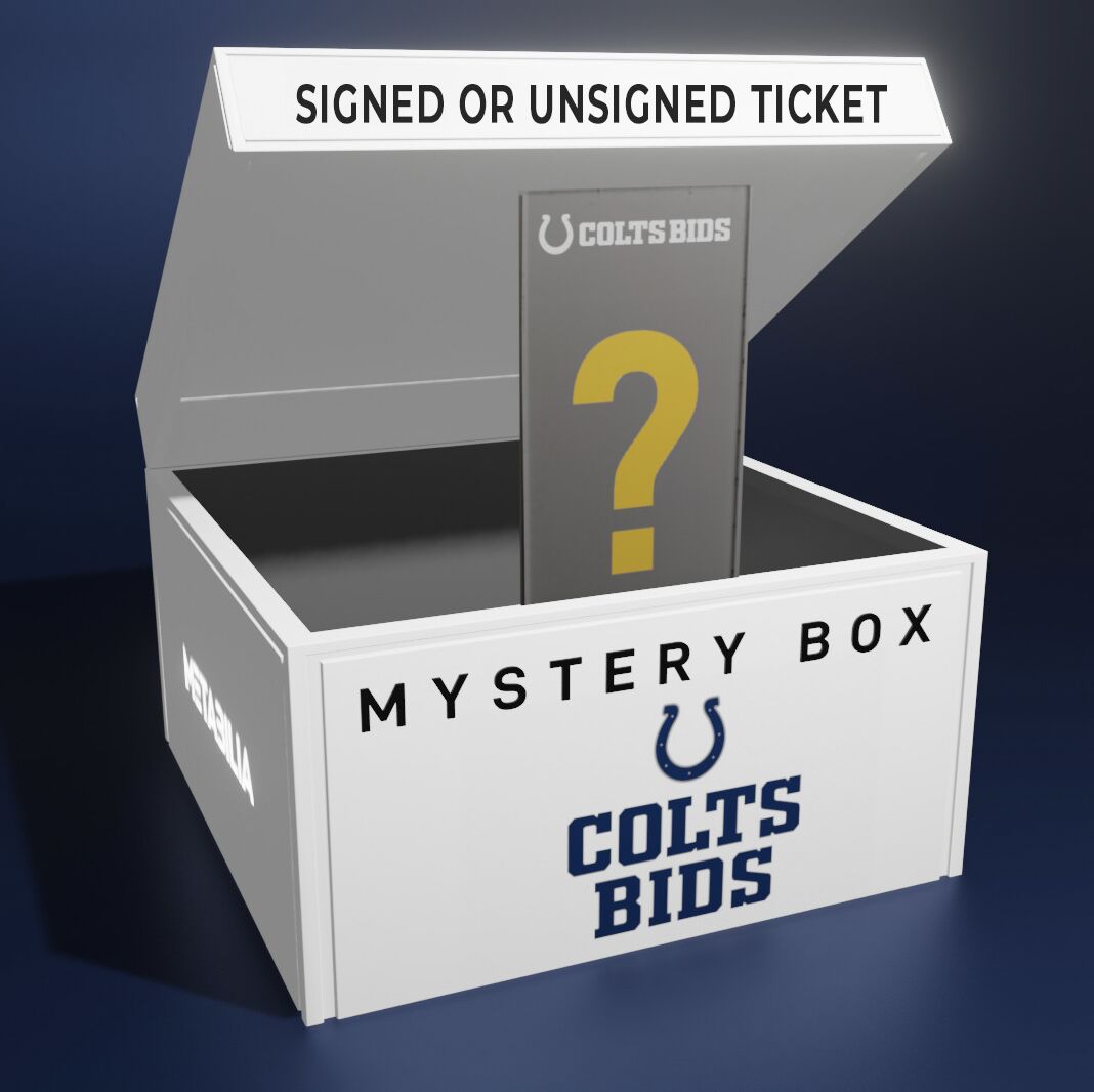 INSTANT MYSTERY - Signed and Unsigned Commemorative Ticket Series