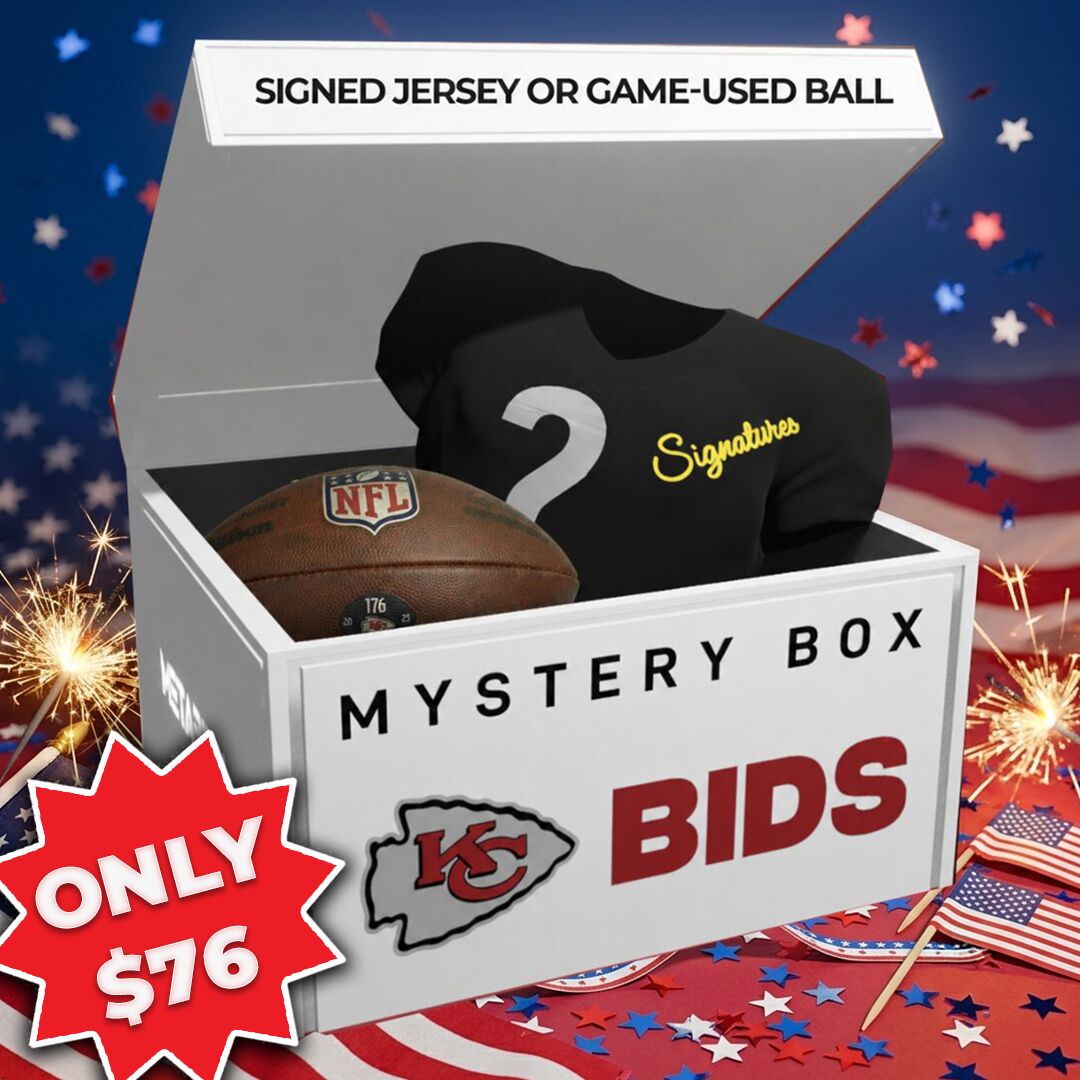 INSTANT MYSTERY - Autographed Jersey Mystery Series Incl 5 GAME-USED BALLS!