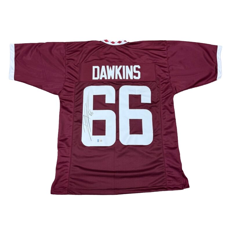 Dion Dawkins Autographed Pro-Style Maroon College Football Jersey