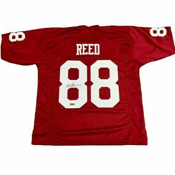 Andre Reed Signed Pro-Style Maroon College Football Jersey