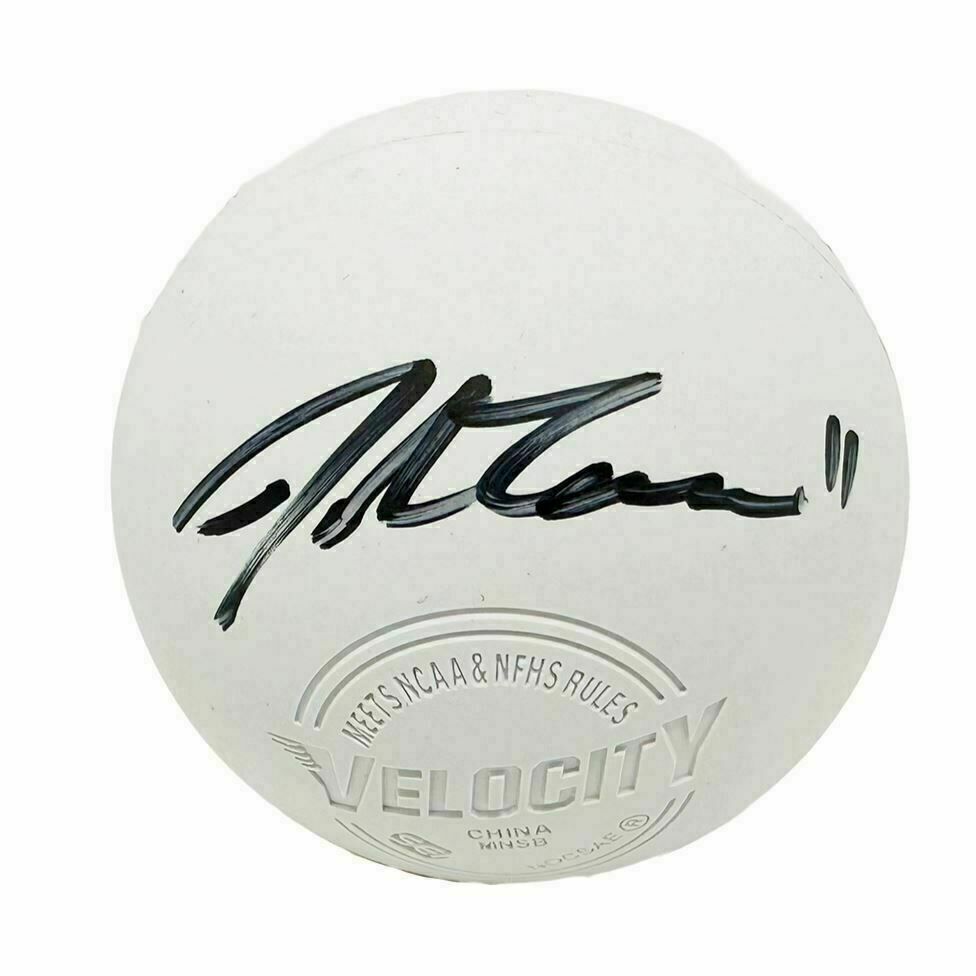 John Tavares Signed White Lacrosse Ball