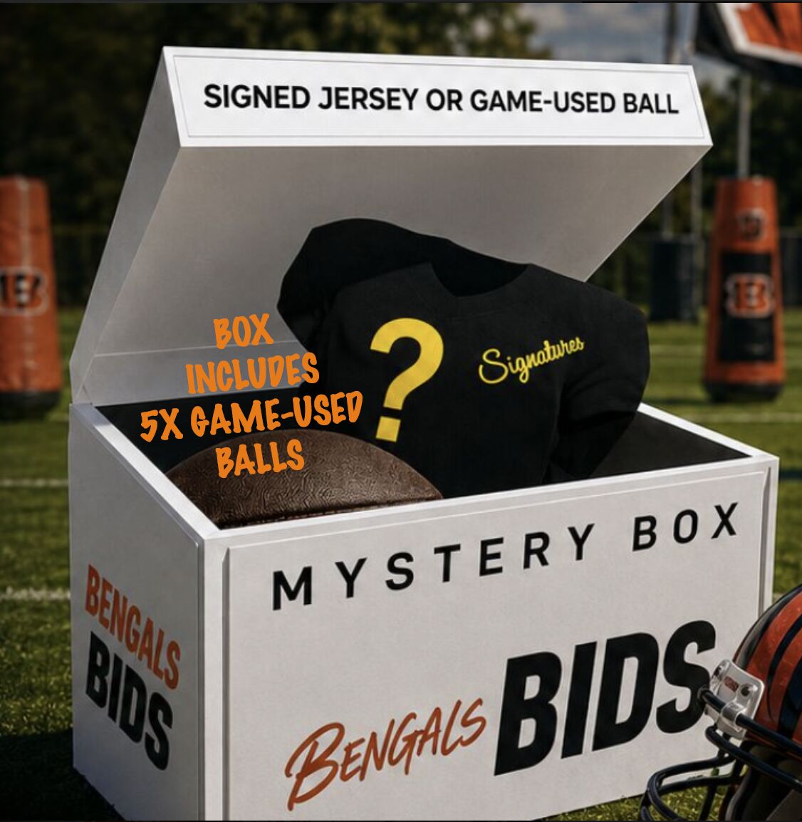 INSTANT MYSTERY - Signed Jersey Mystery Series, incl 5 GUB