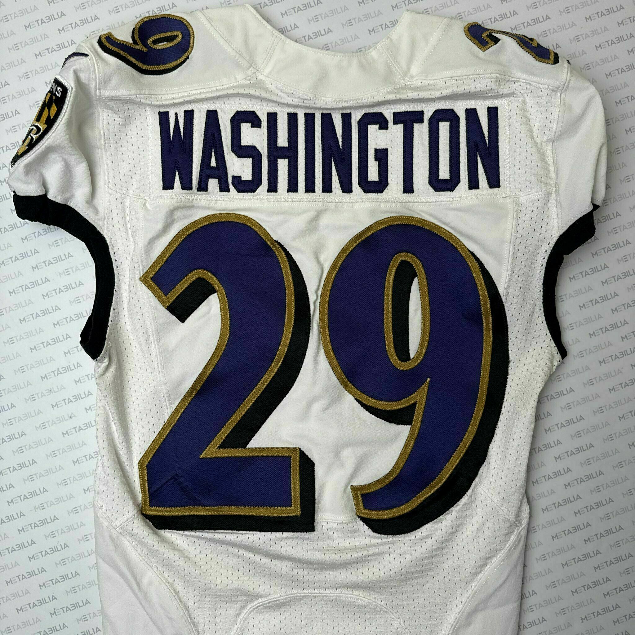 #29 Ar'Darius Washington Team-Issued White Jersey