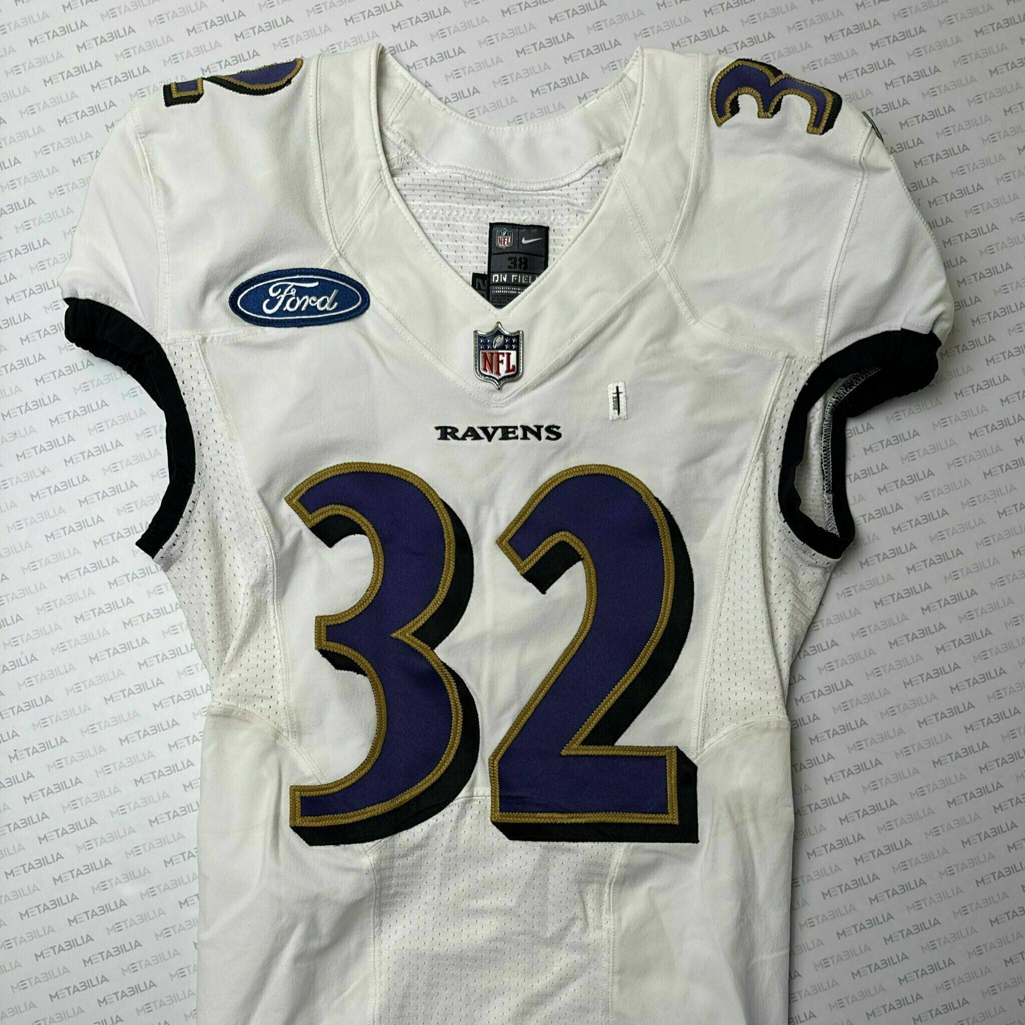 #32 Marcus Williams Team-Issued White Jersey