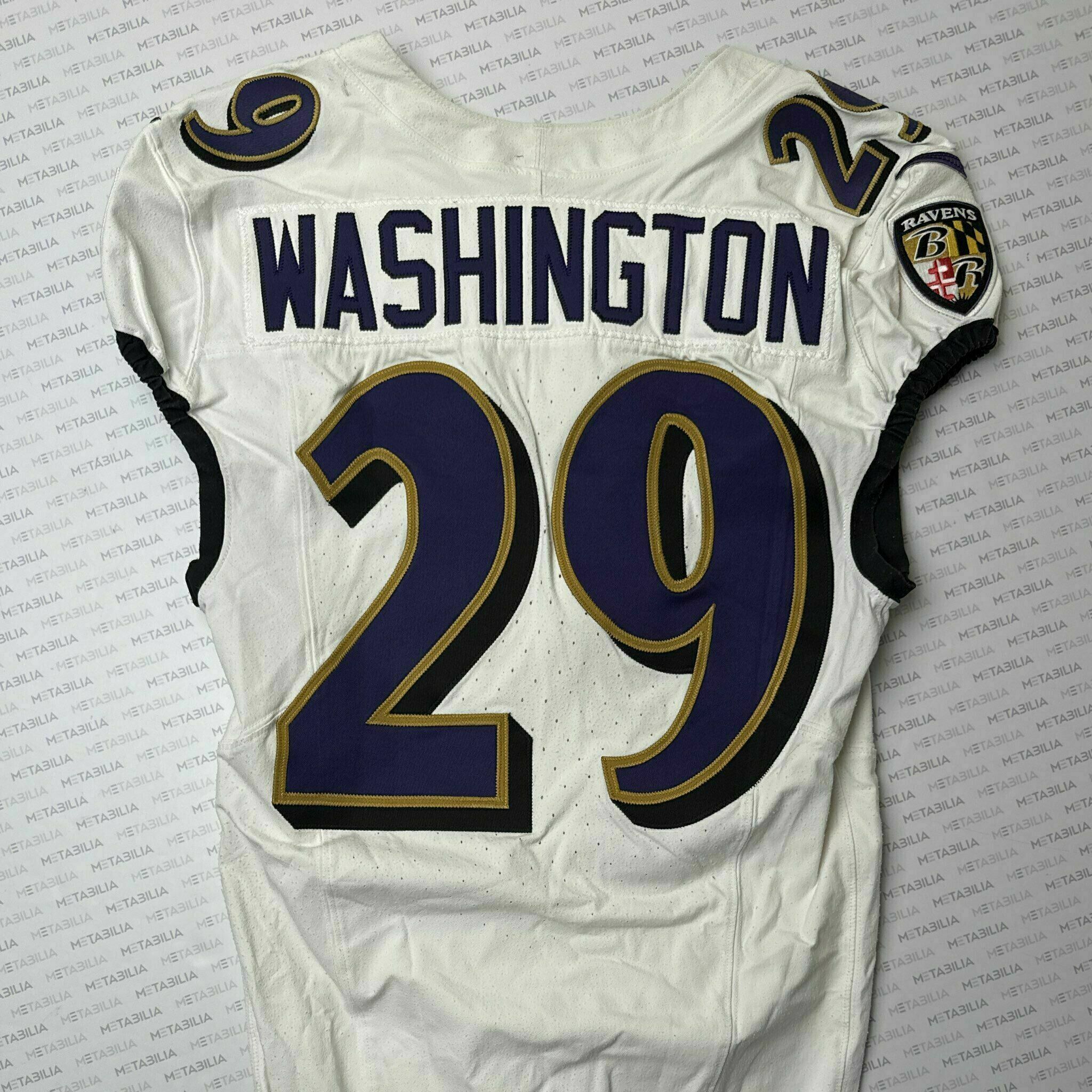 #29 Ar'Darius Washington Team-Issued White Jersey