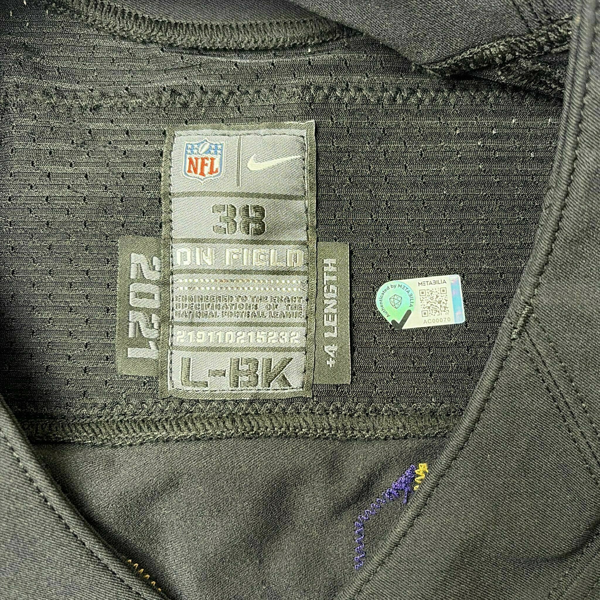 #49 Chris Board Team-Issued Black Jersey