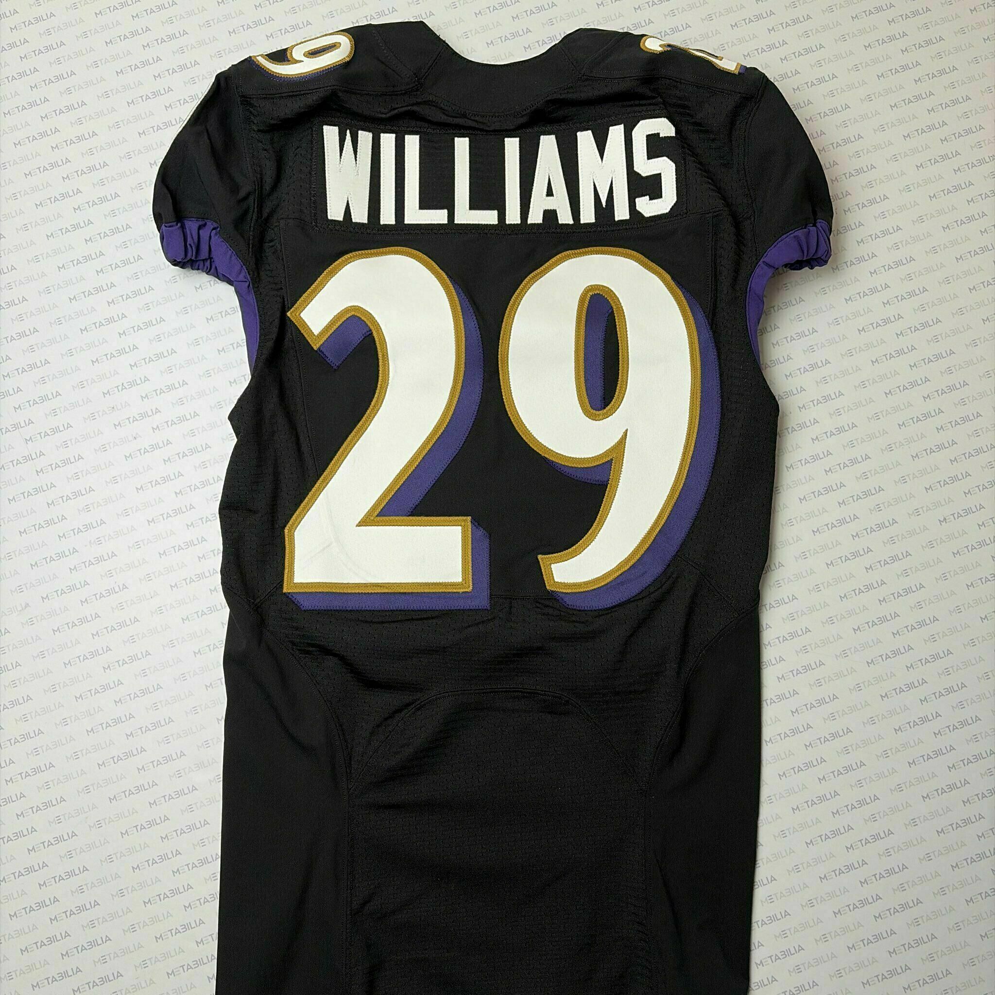 #29 Tramon Williams Team-Issued Black Jersey