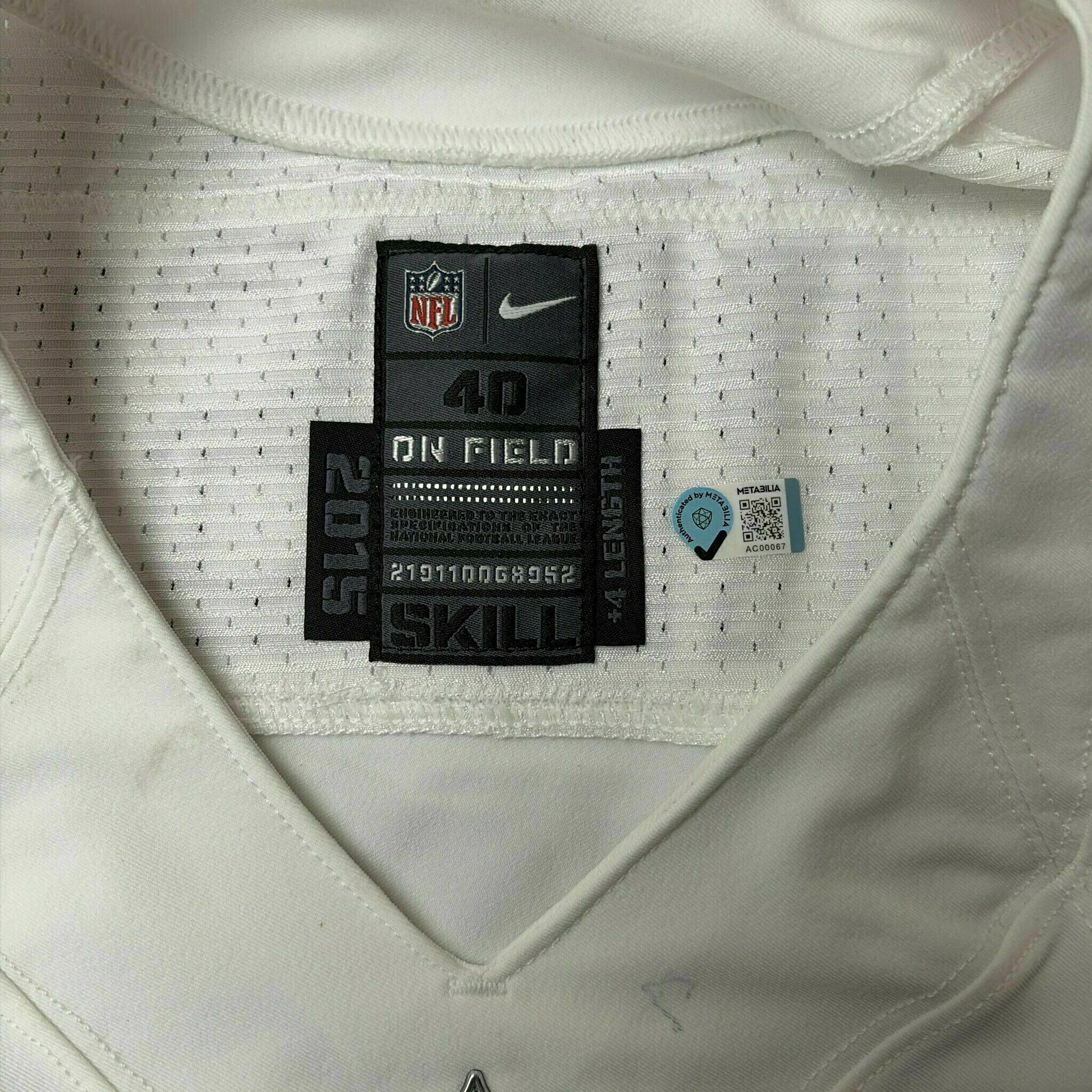 #40 Malik Harrison Team-Issued White Jersey