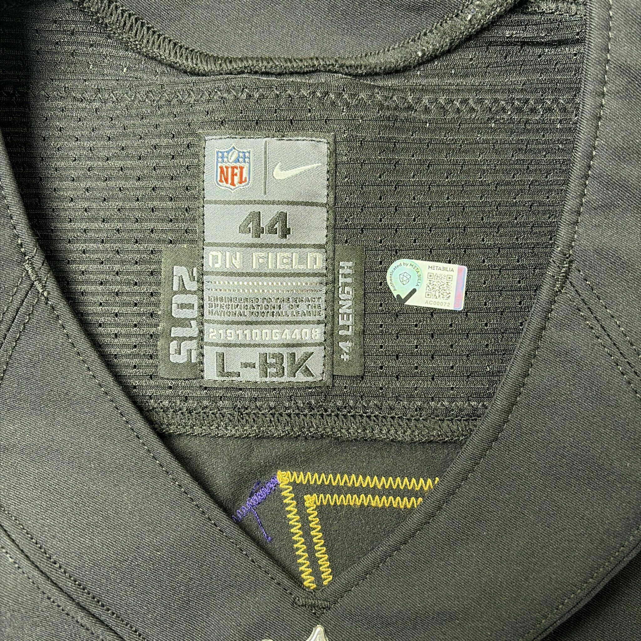 #74 Tyre Phillips Team-Issued Black Jersey